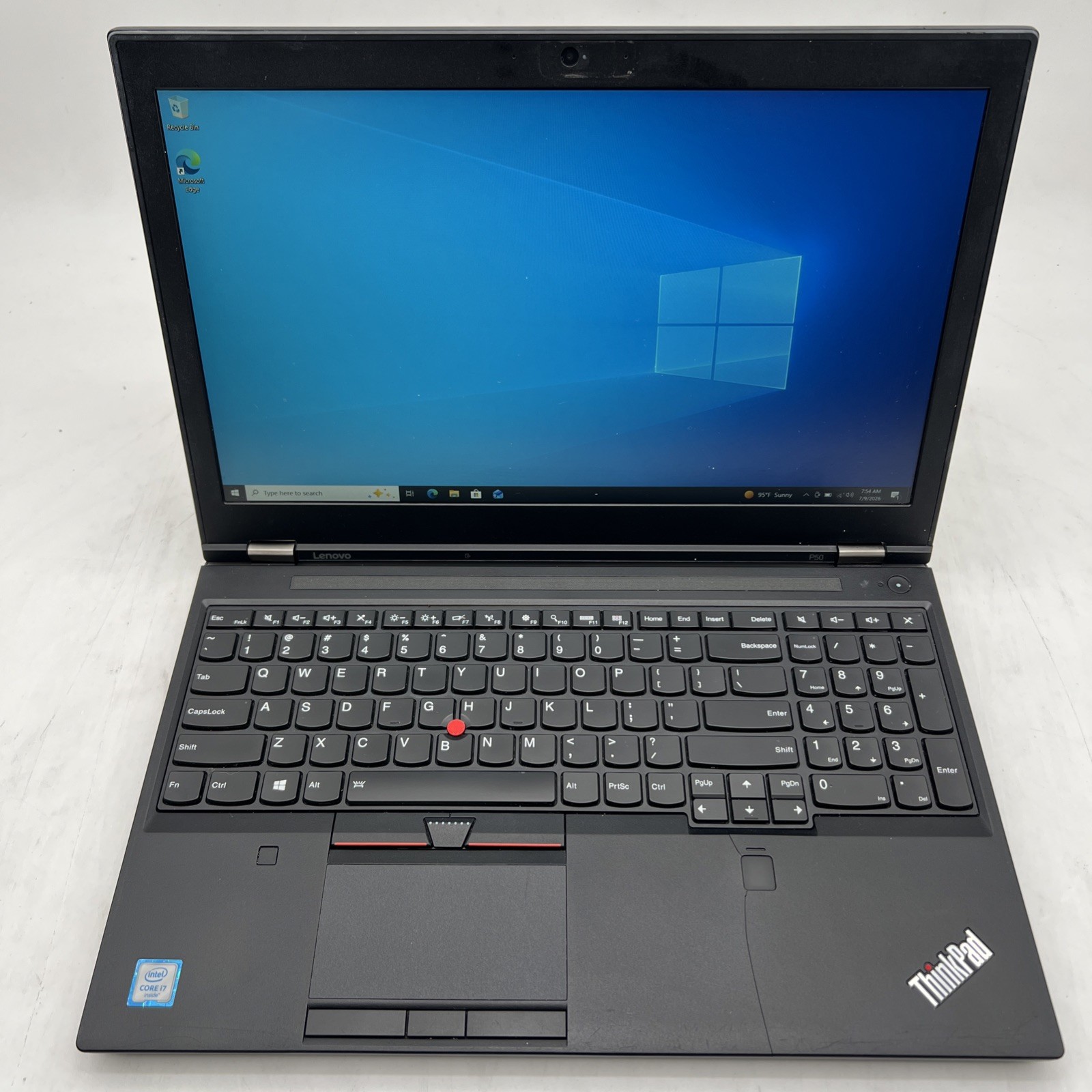 LENOVO ThinkPad P50 i7 6700HQ 2.6GHz 16GB RAM 500GB SATA/SSD Win10P