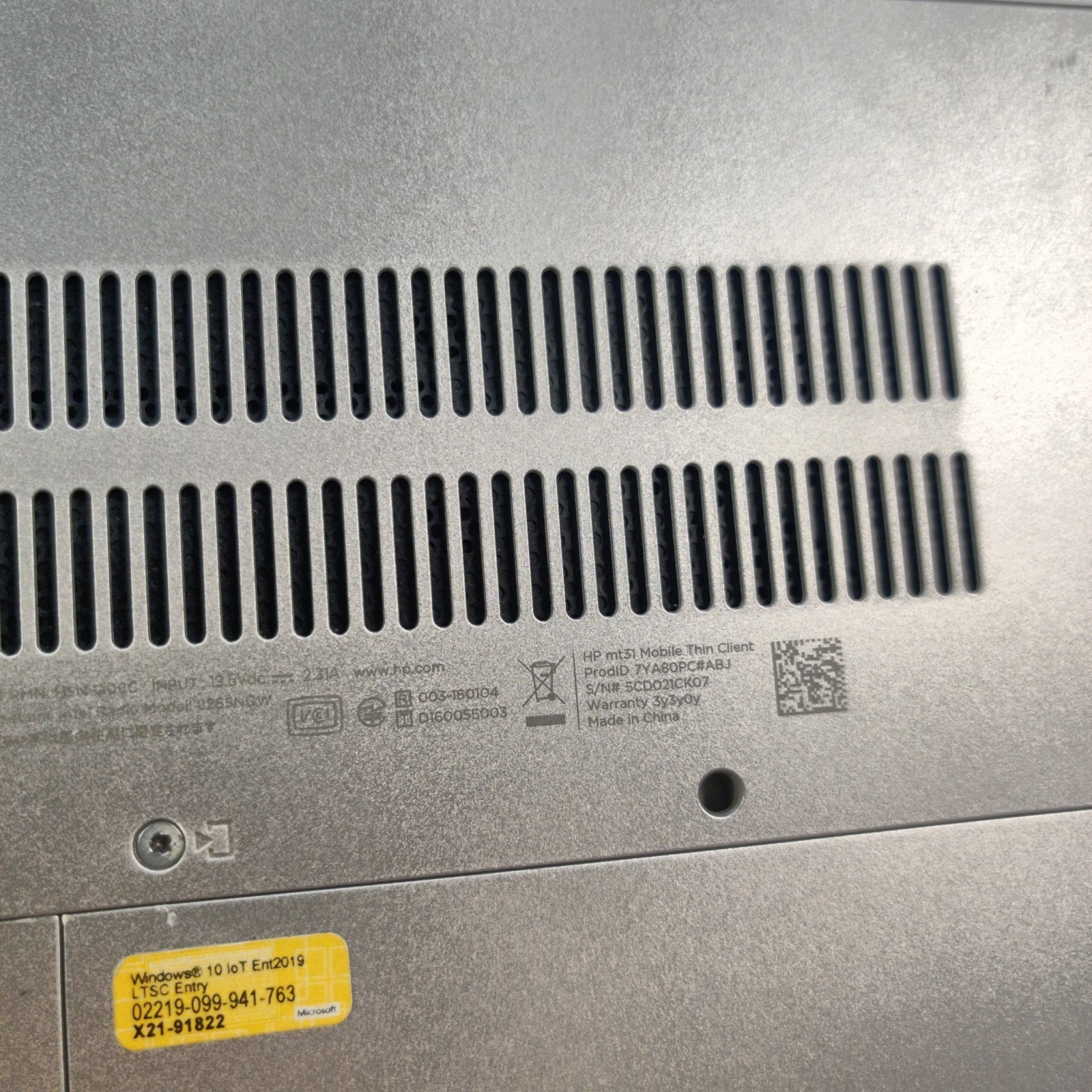 HP ProBook MT31 3867U 8GB NO SSD/OS/AC ADAPTER, GREAT CONDITION – USED