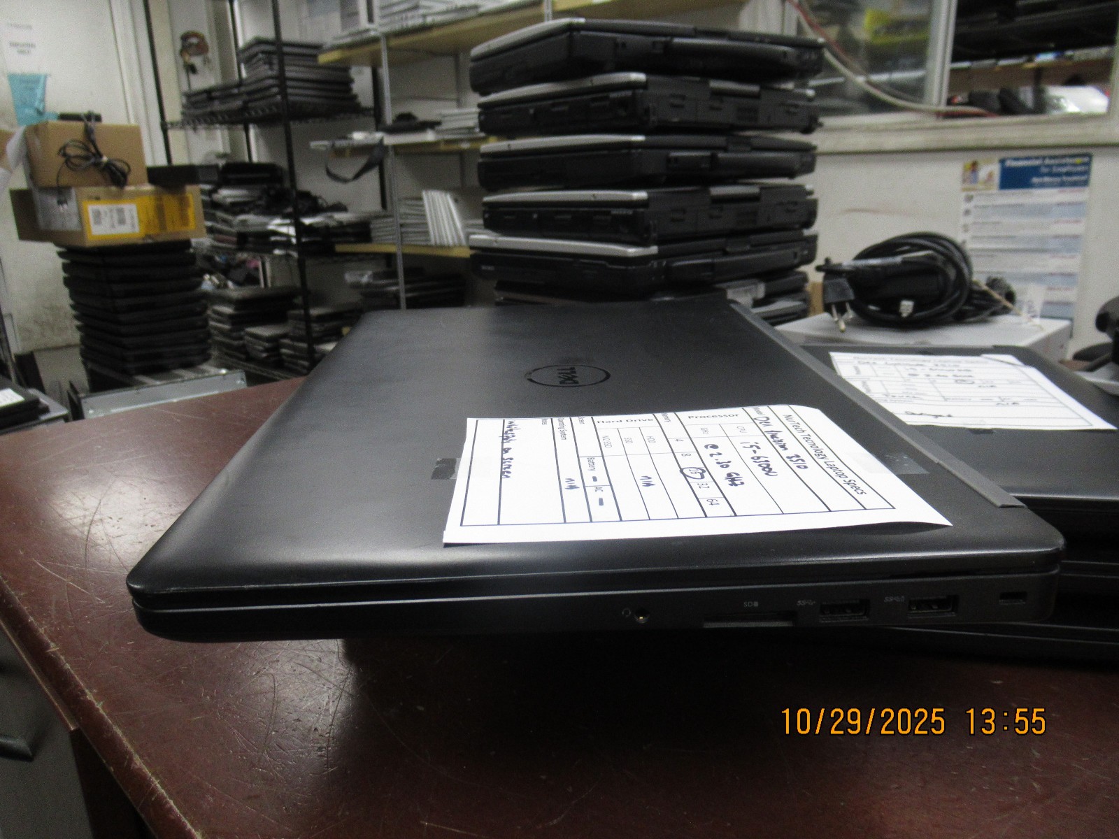 Lot of 4 Dell Precision 3510 i5 6th Gen. 2.30GHz 16GB Laptop [NO HDD/BATTERY/AC]