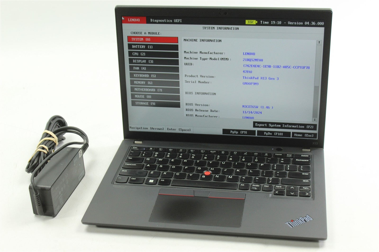Lenovo ThinkPad X13 Gen 3 13.3″ i5-1245U 1.6GHz 256GB SSD 16GB RAM W11P
