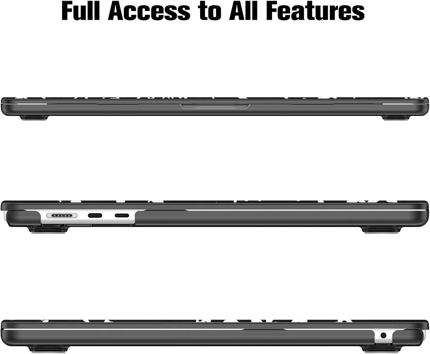 Case for MacBook Air 15 Inch A3448 A3241 A3114 A2941 (2023 2024 2025 2026 Releas