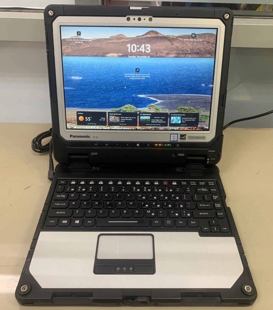 🤩Panasonic Toughbook CF-33 8GB 256GB SSD Core i5 Win 11 Pro💥