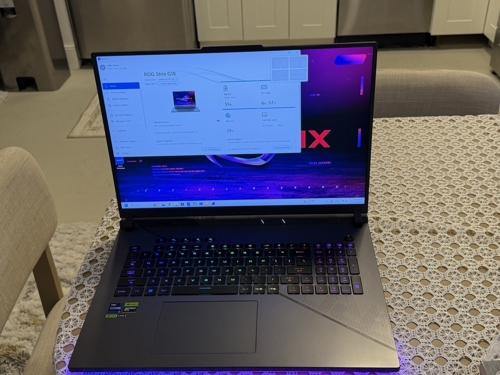 ASUS ROG Strix G18 18″ Gaming Laptop i9-13980HX RTX 4080 32GB 1TB SSD