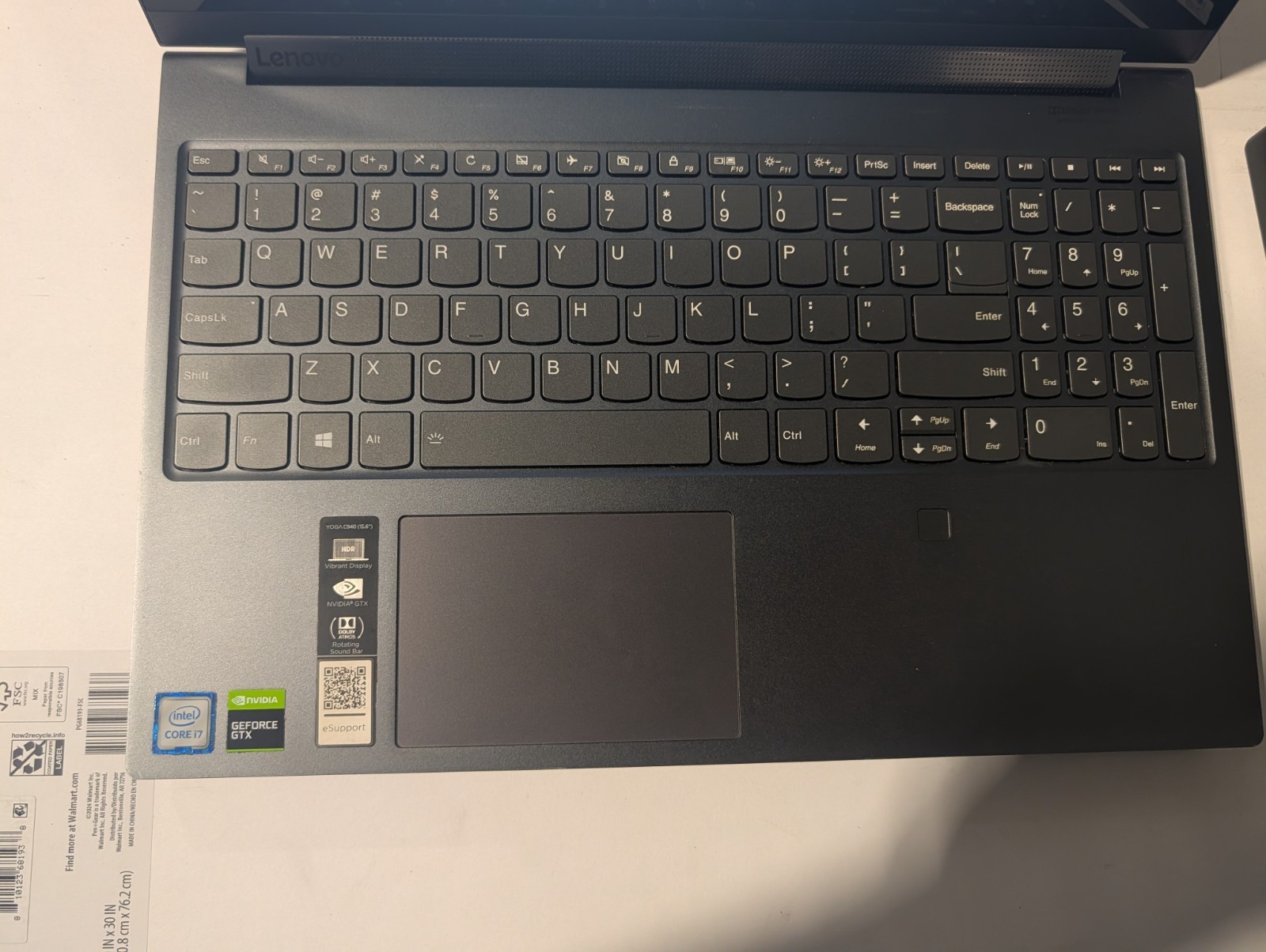 Lenovo Yoga C940-14IIL 14″ Touch i7 16GB 512GB SSD Win11 FHD Silver