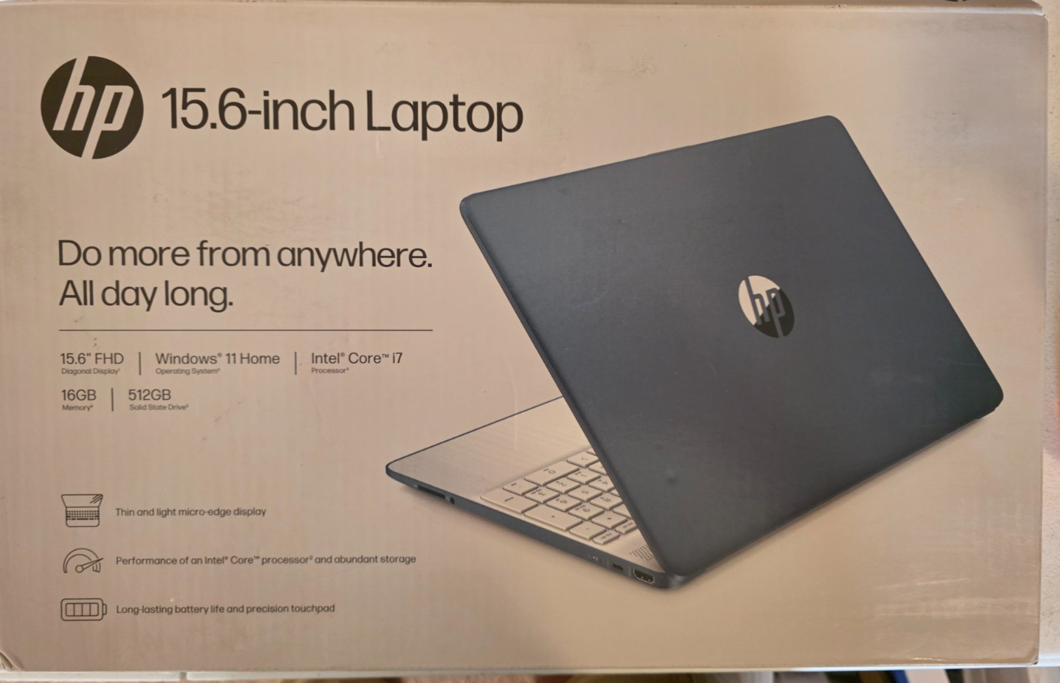 HP 15-dy2762wm 15.6″ FHD i7-1165G7 2.7GHz Intel Iris Xe Graphics 16GB RAM 512GB