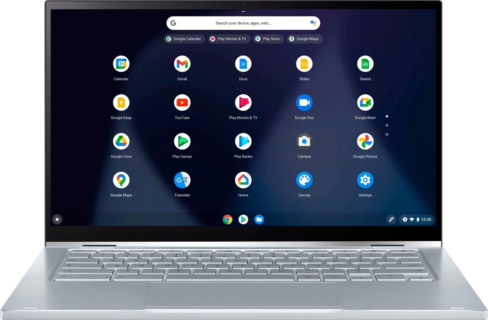 ASUS Chromebook 14″ (64GB eMMC Intel Core M3 1.10GHz 8GB) Laptop – Silver…
