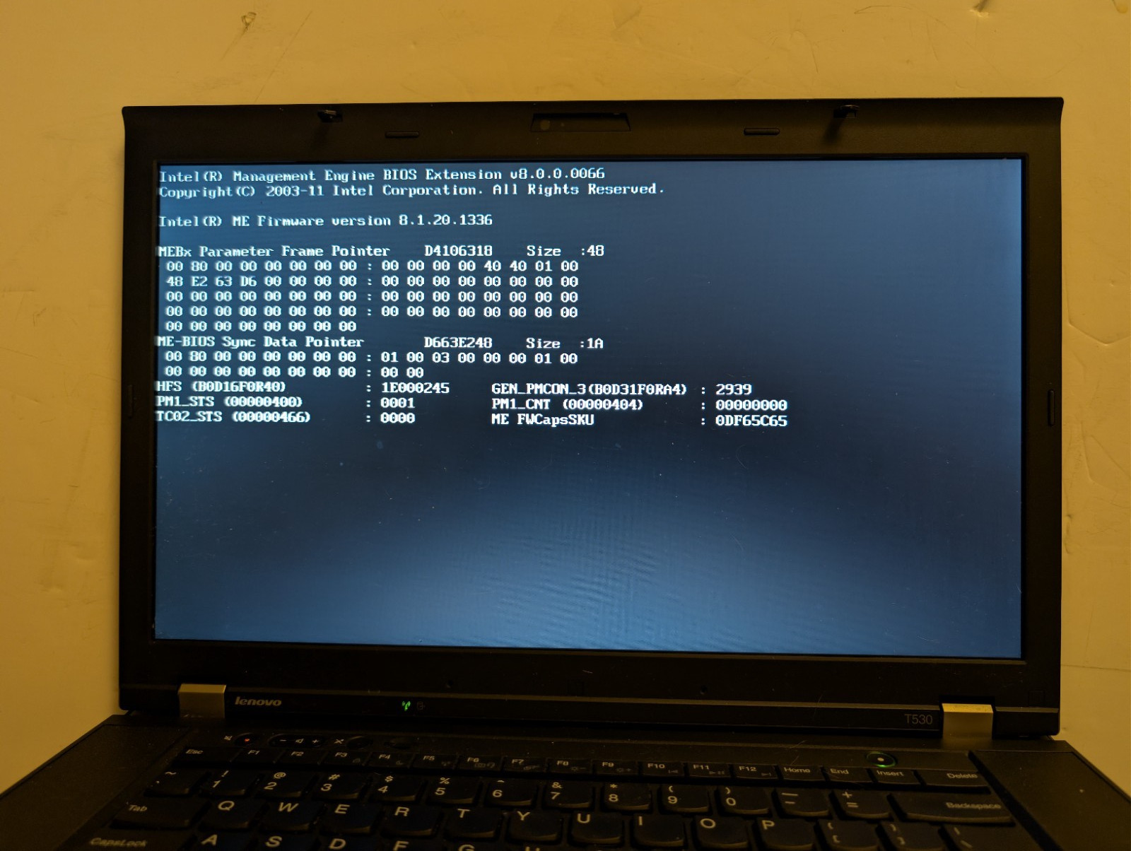 Lenovo Thinkpad T530 15.6” laptop i5-3320M @2.6 gHz No HDD, 12gb RAM For Parts