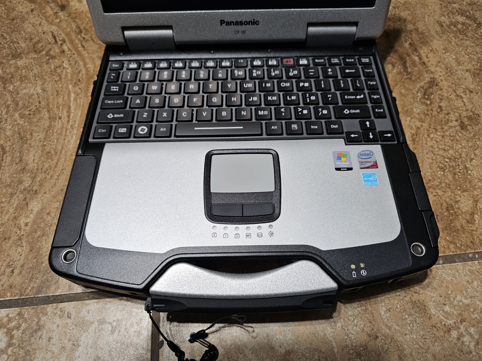 PANASONIC TOUGH CF30 MK3 ✔️DUAL BOOT /XP & WIN10P64✔️BACKLIT✔️512SSD✔️4GB/