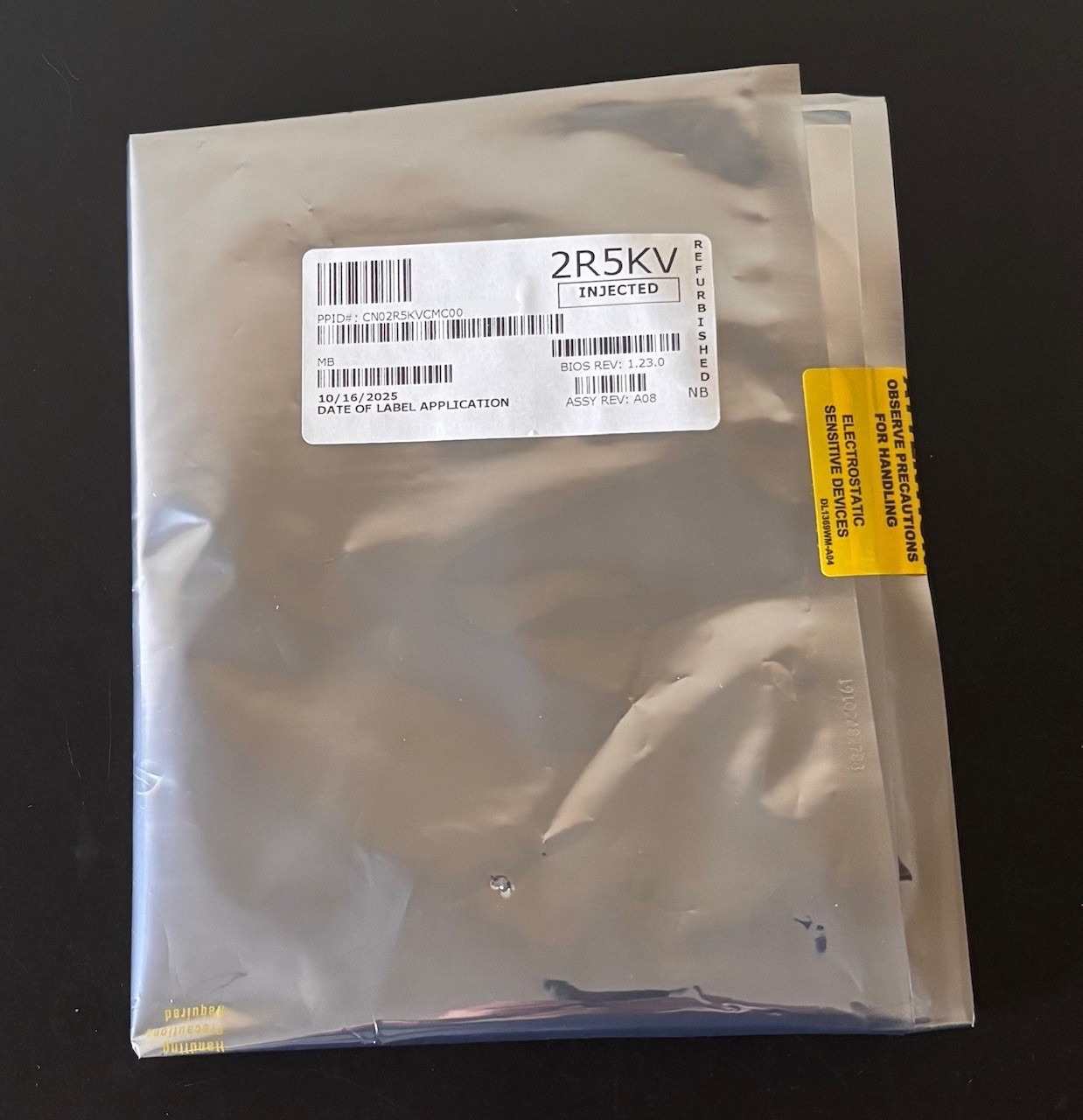 Dell Alienware M15 R7 i7-12700H CPU + RTX 3060 GPU Motherboard LA-L651P – 2R5KV