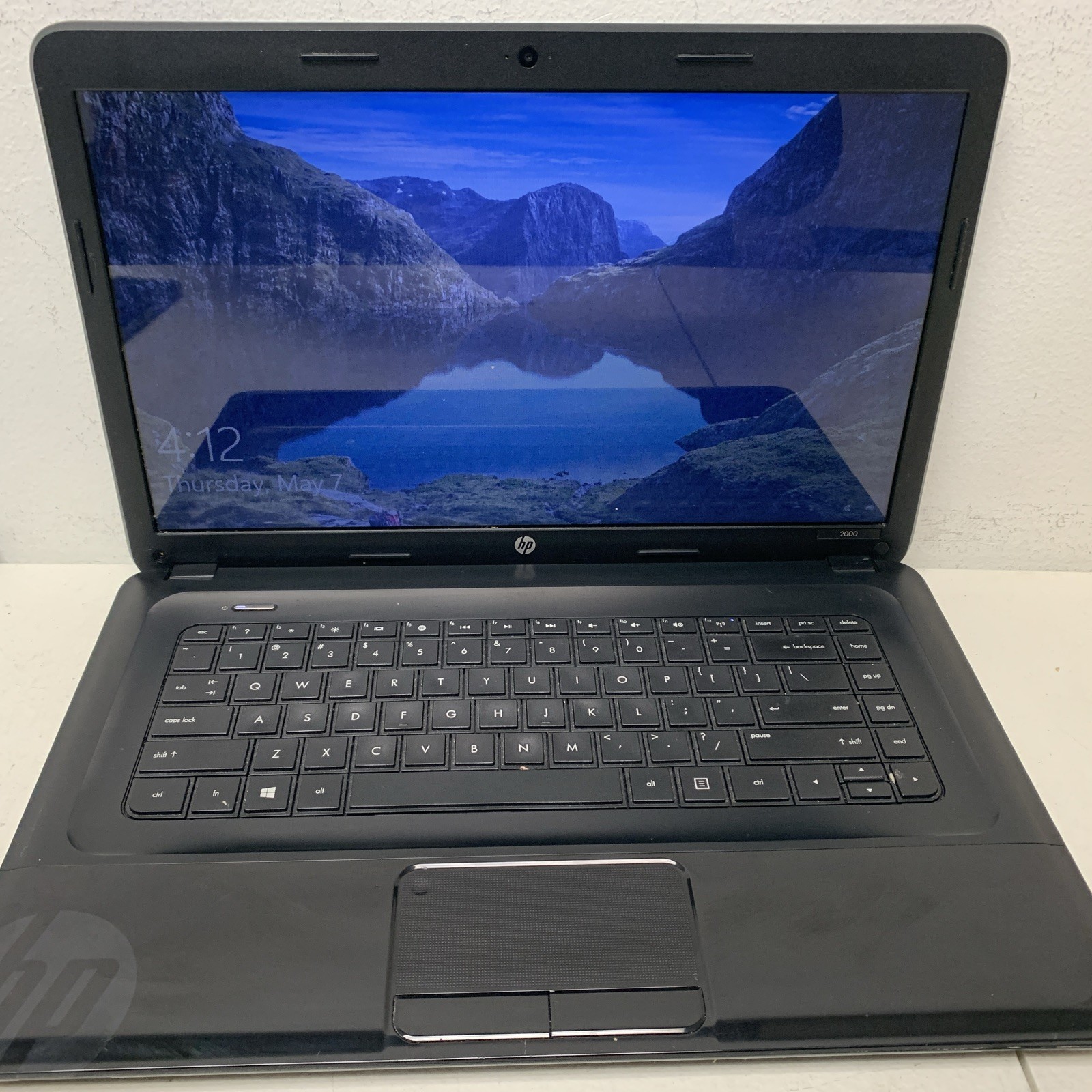 HP 2000 Notebook 15″ AMD E1-1200 1.4GHz 4GB RAM 128 SSD Wind 10 Home