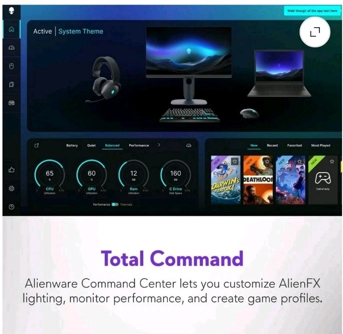 Alienware 15.3″ WUXGA 165Hz Gaming Laptop, AMD Ryzen 5 220, NVIDIA GeForce…