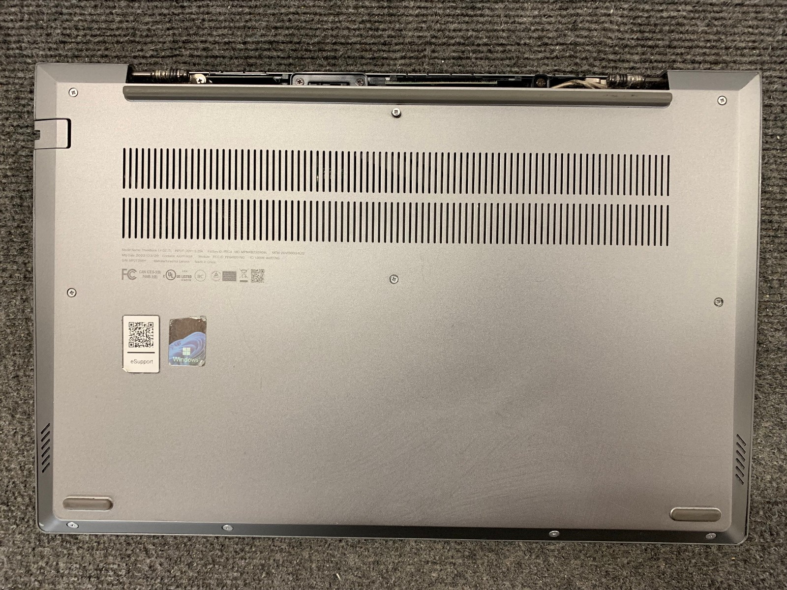 Lenovo ThinkBook 14 G2 ITL 14″ Laptop i7-1165G7 8GB, No Storage, Remote Managed