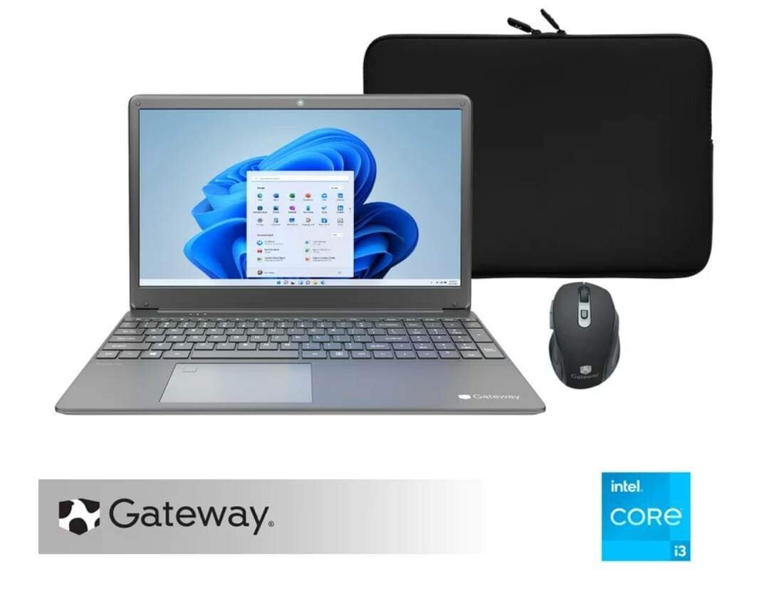 Gateway 15.6″ Ultra Slim Notebook 128GB 11th Gen Intel Core i3-1115G4 Processor