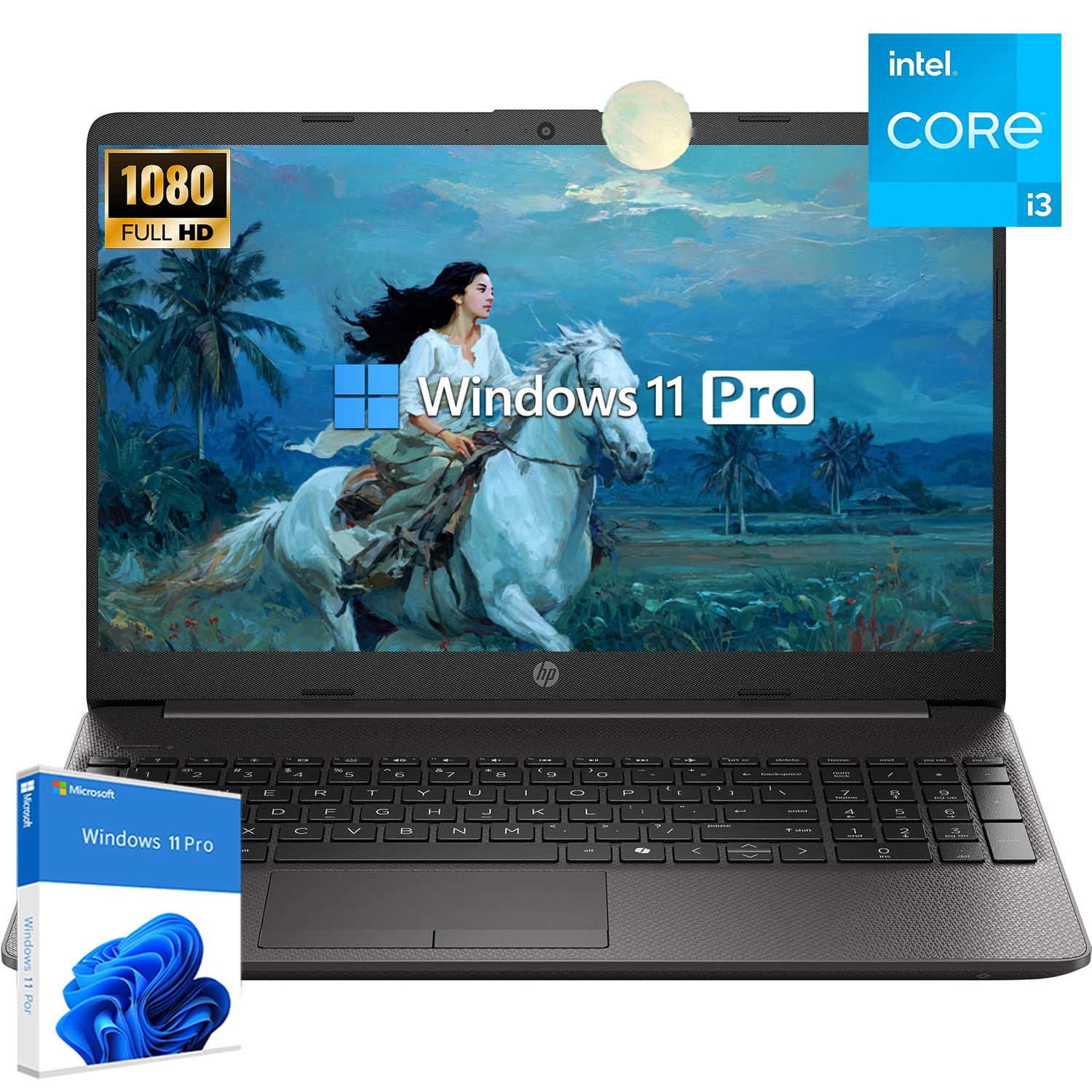 HP 250R G9 15.6″ Student Laptop computer Win11Pro Core I3-1315U 32GB RAM 1TB SSD