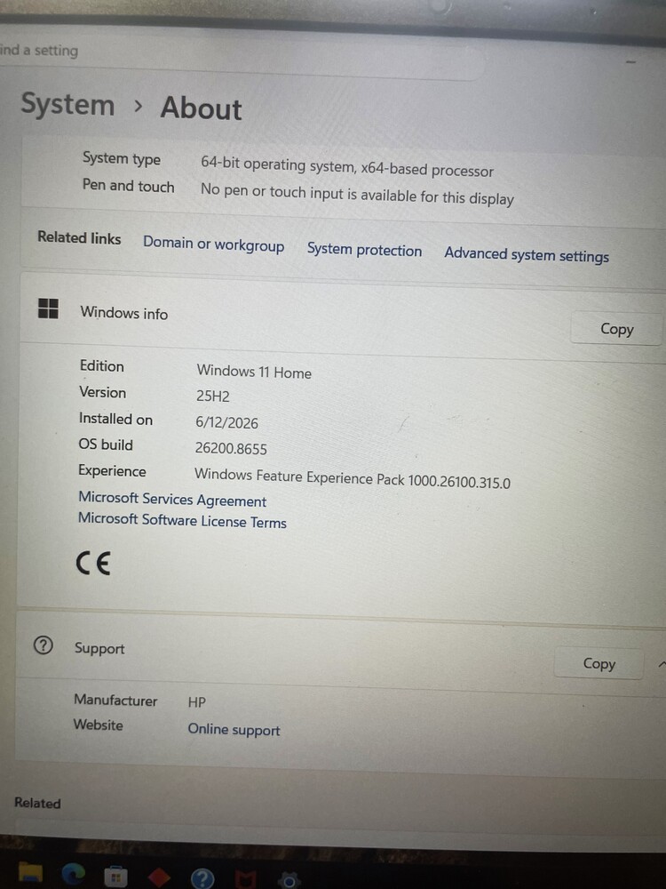 HP Victus 15-fa0031dx 15.6 – 8GB/512GB SSD, Intel Core i5 12th Gen – PPSKN367356