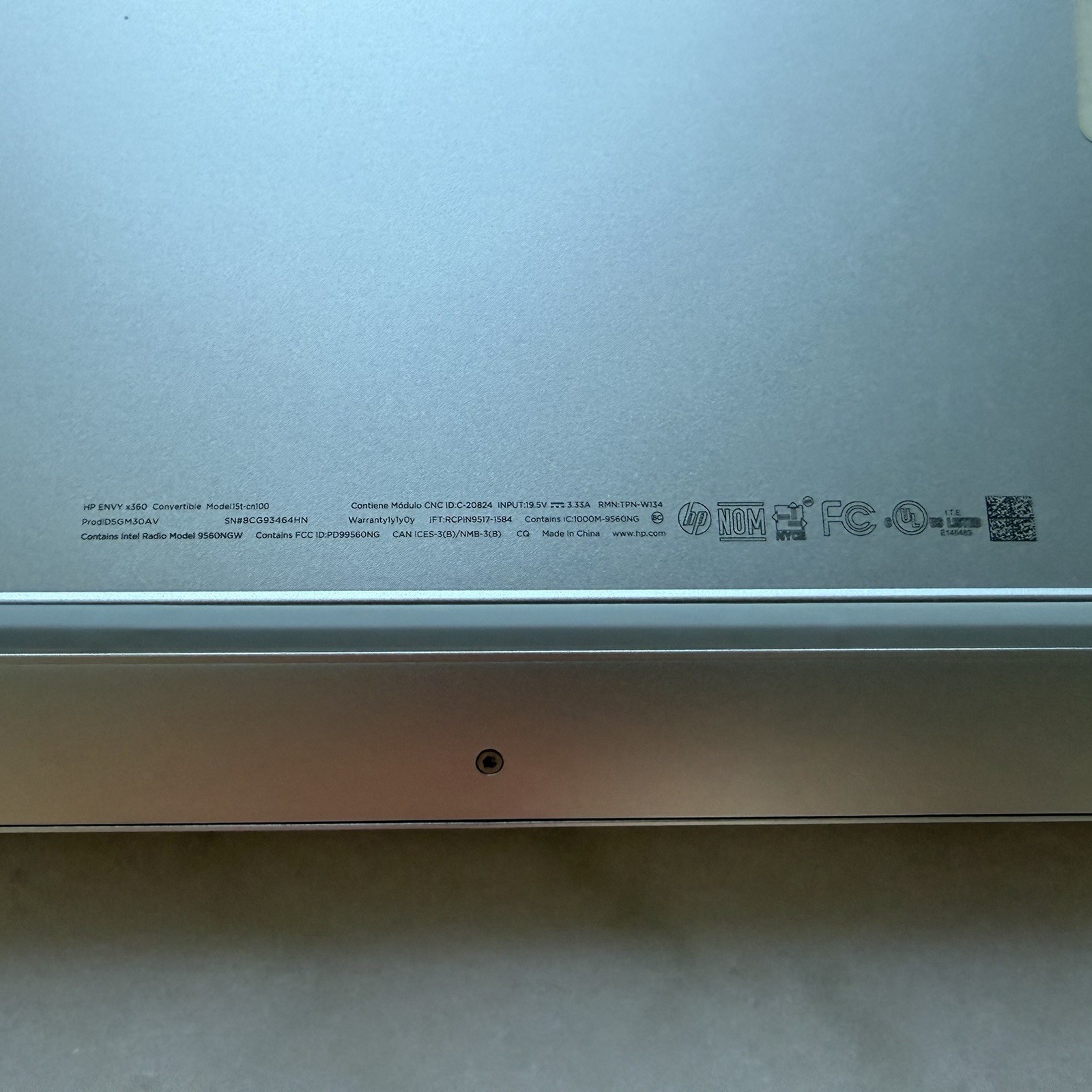 HP Envy x360 Convertible 15t-cn100