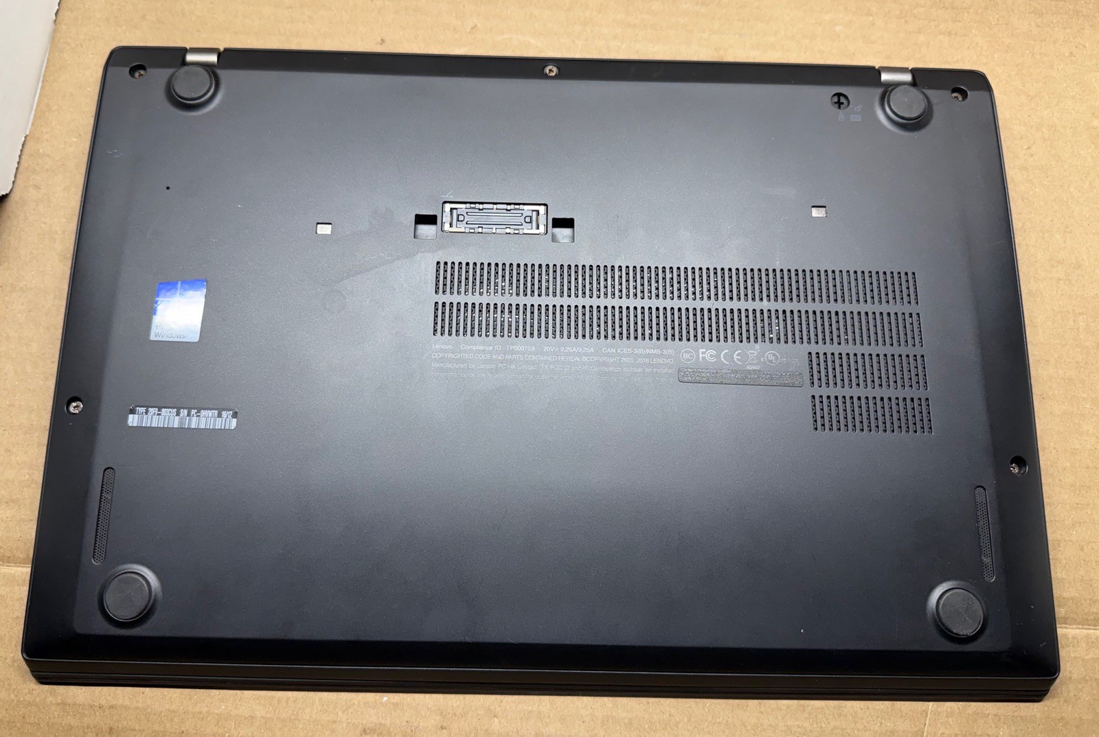 Lenovo Thinkpad T470s, Core i7-6600U 2.60 Ghz, 8GB, AC, Dock, No Drive