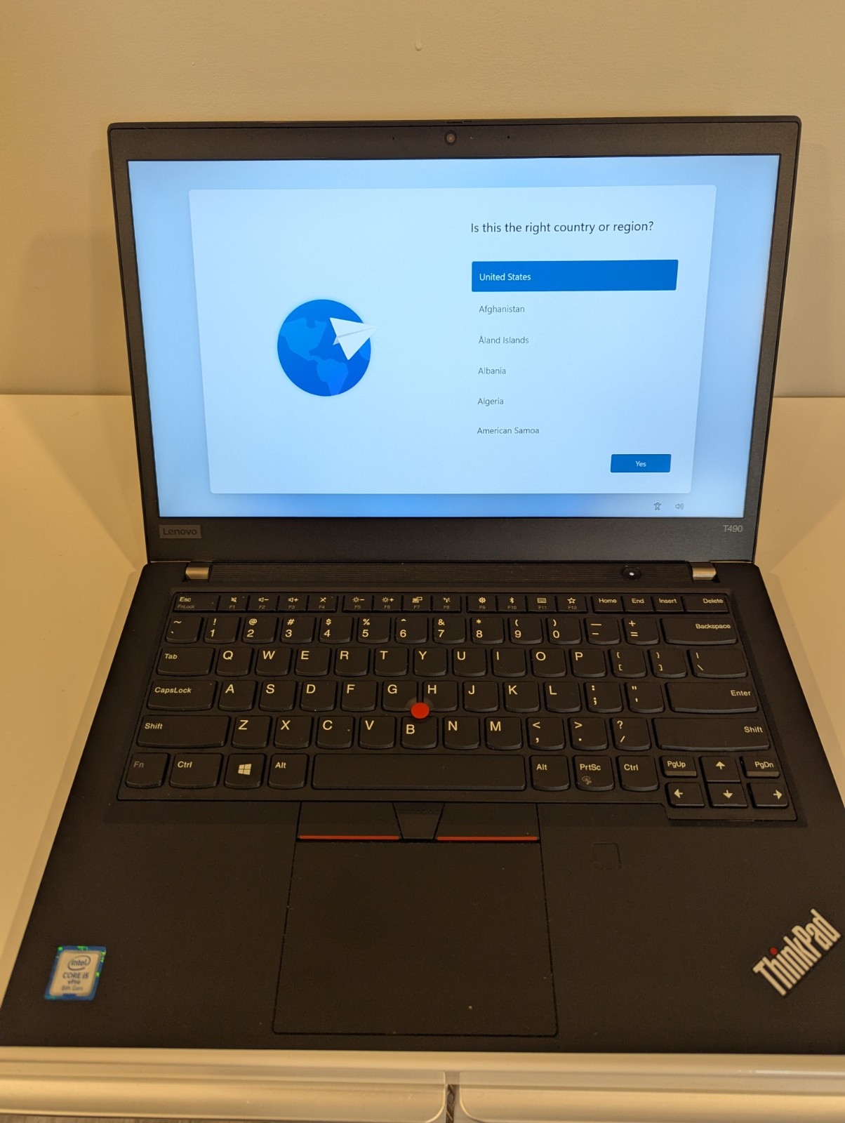 Lenovo Thinkpad T490 Intel Core i5-8365U 24GB RAM 256GB SSD W10H Used Read