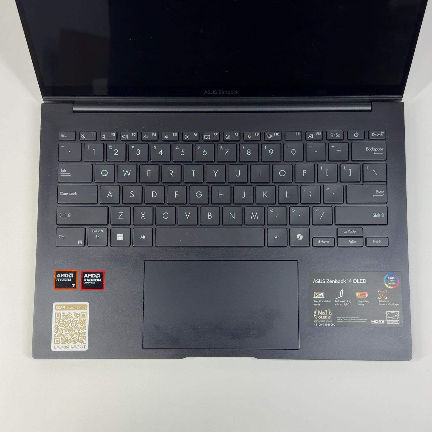 Asus Zenbook 14 UM3406H 14″ Ryzen 7 8840HS 3.3GHz 16GB RAM 512GB SSD