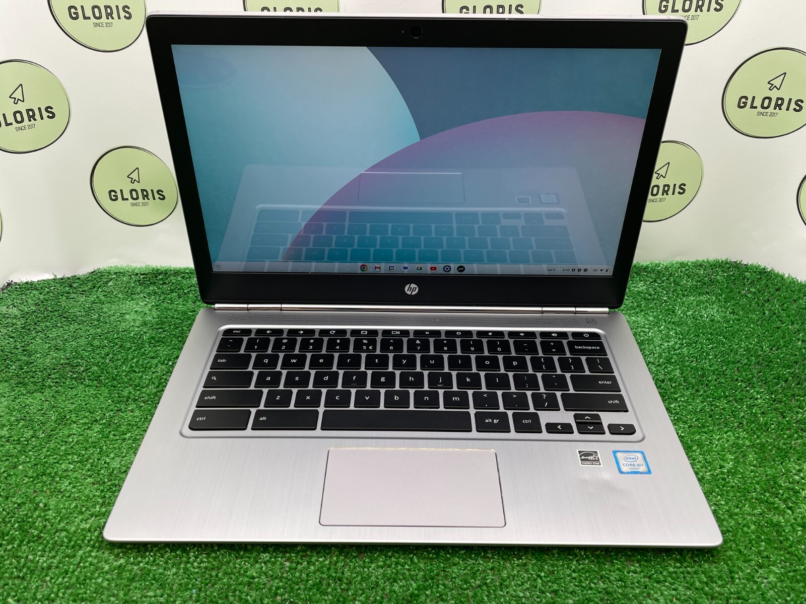 Used HP Chromebook 13 G1 Laptop Intel m7-6Y75 1.20GHz / 16GB RAM / 32GB SSD NT