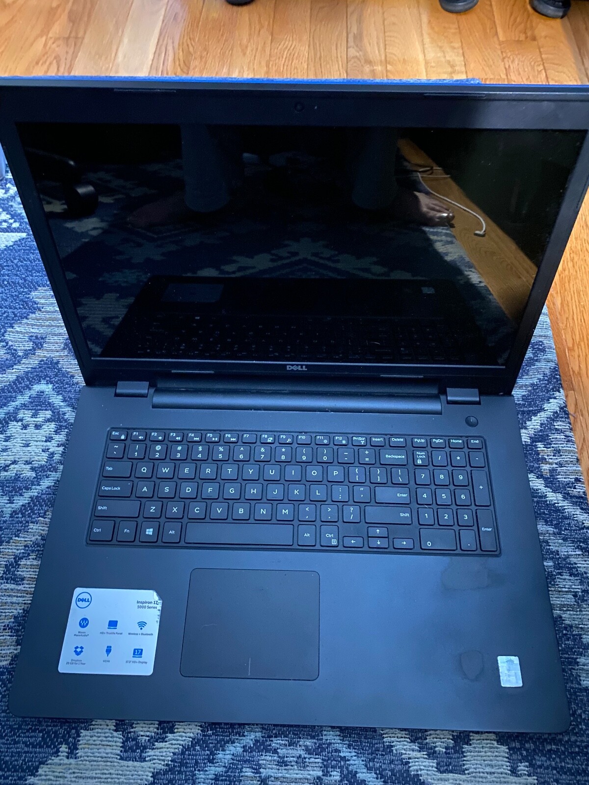Blue Dell Inspiron 17 5000 Series i5755-2143SLV 17.3in. 
