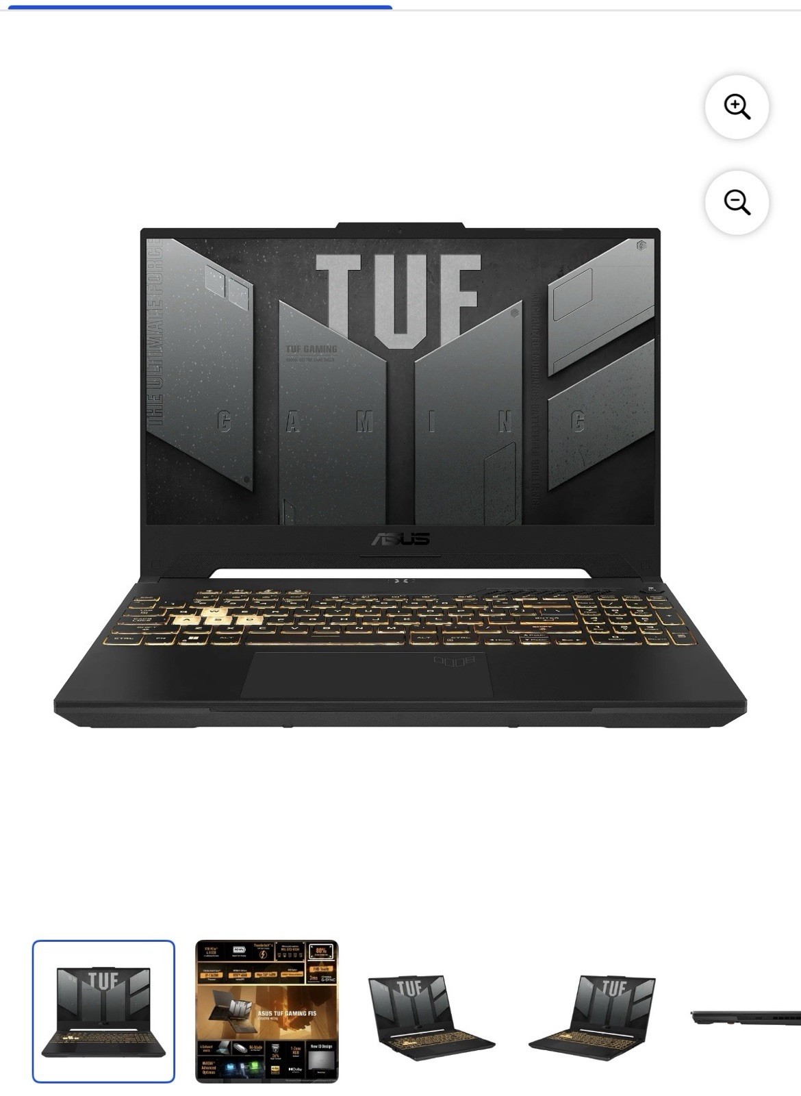 ASUS TUF Gaming F15 15.6″ FHD i7-13620H RTX 4060 16GB 1TB SSD Gray