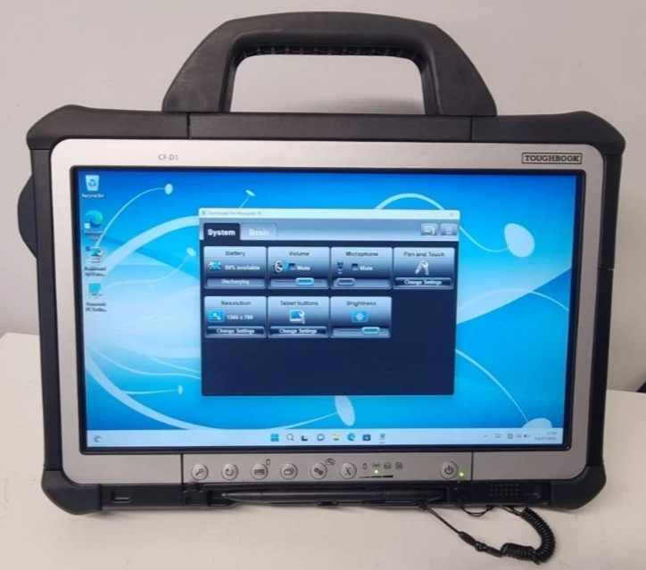 PANASONIC TOUGHBOOK CF-D1 MK3 i5-6300U 2.40GHZ 16GB 1TB SSD XENTRY TABLET 290HRS