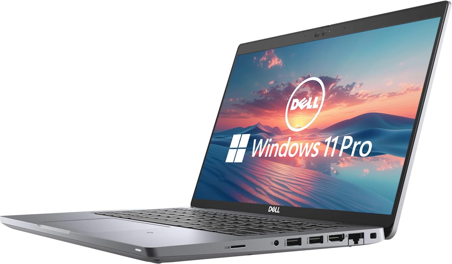 Dell Latitude 5420 14″ FHD Business Laptop Computer, Intel Quad-Core i5-1145G7,