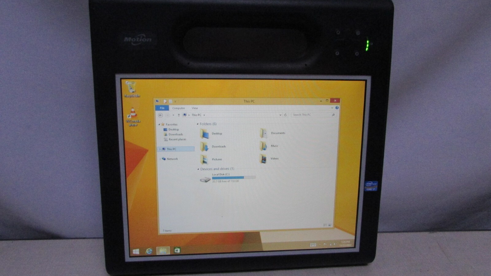 Motion Tablet MCF5t CFT-003 i7 3667U/4GB /128 SSD 10.4”Touchscreen