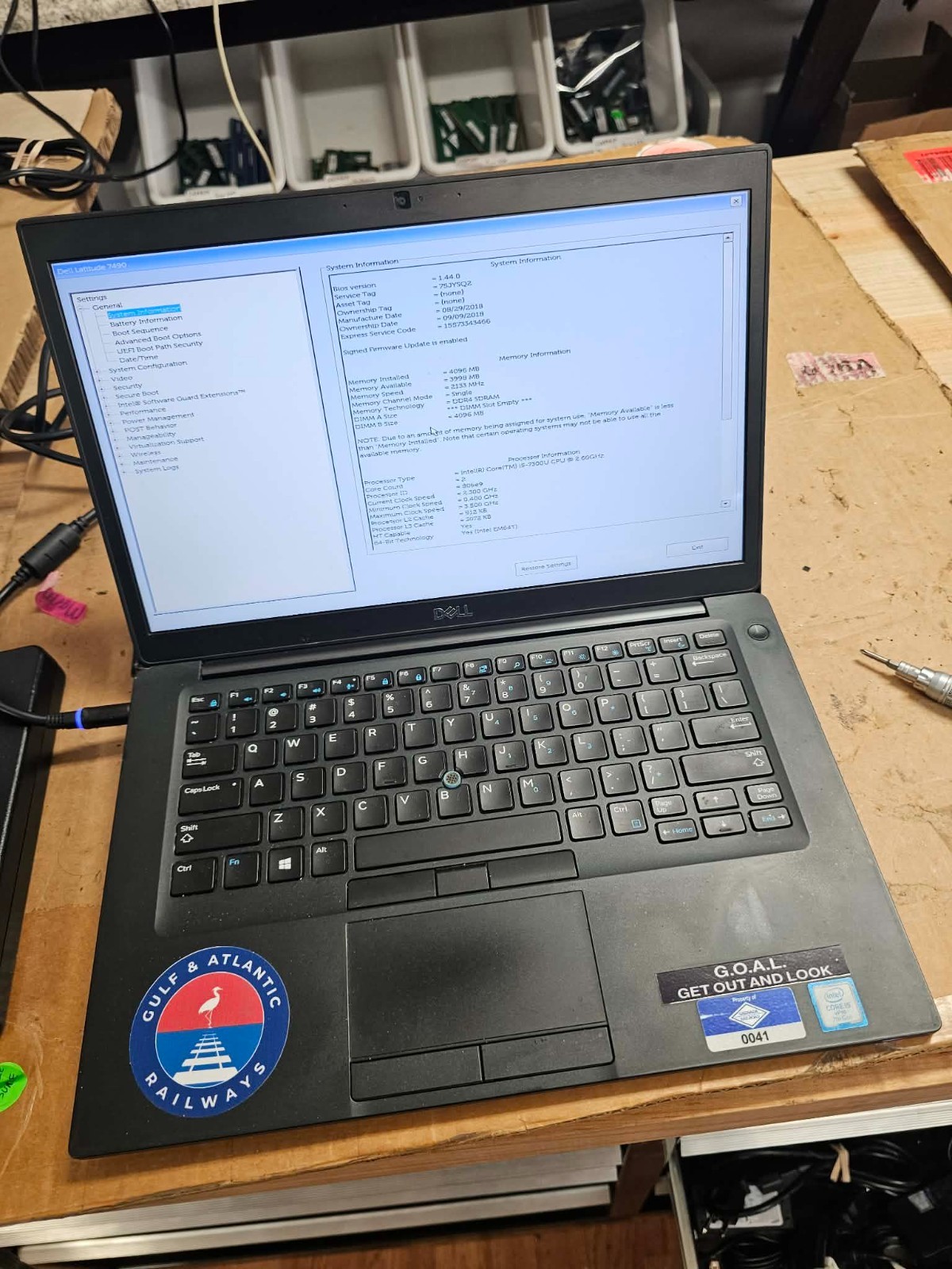 Home/Office Dell Latitude 7490 Intel Core i7-8650U 1.9GHZ 4GB BT WebCam Laptop#2