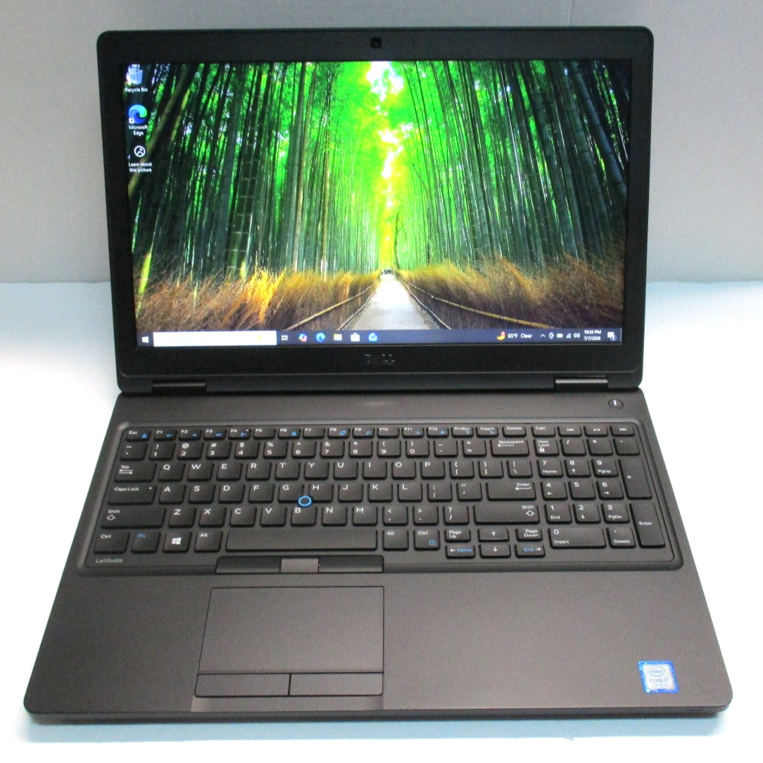 Dell Latitude 5580 i7-7600U 2.8GHz 16GB RAM 256GB SSD W10 Pro + AC Charger