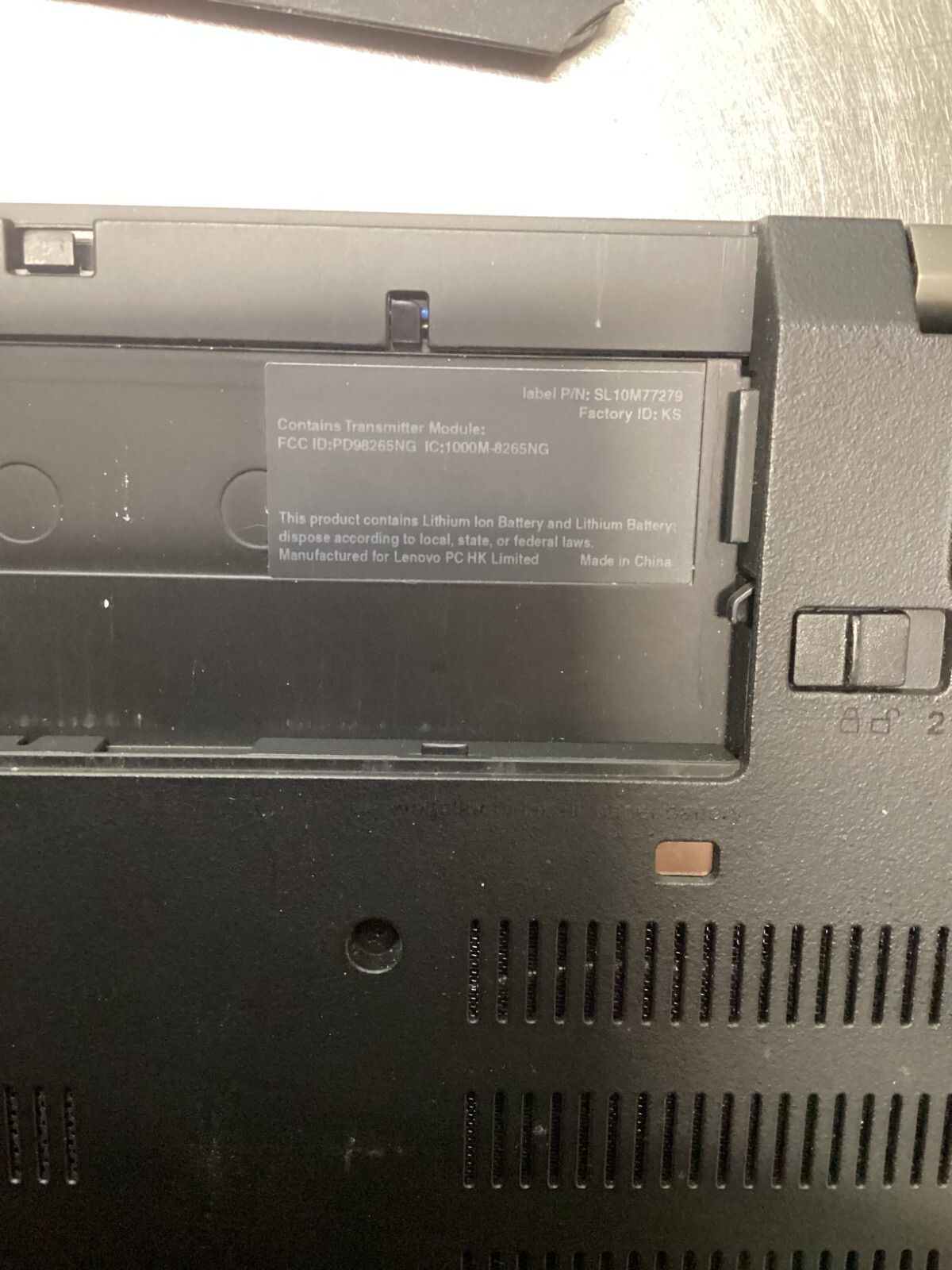 Lenovo ThinkPad T570 Laptop 15.6 in Intel Core i7 vPro 7th Gen Processor Black