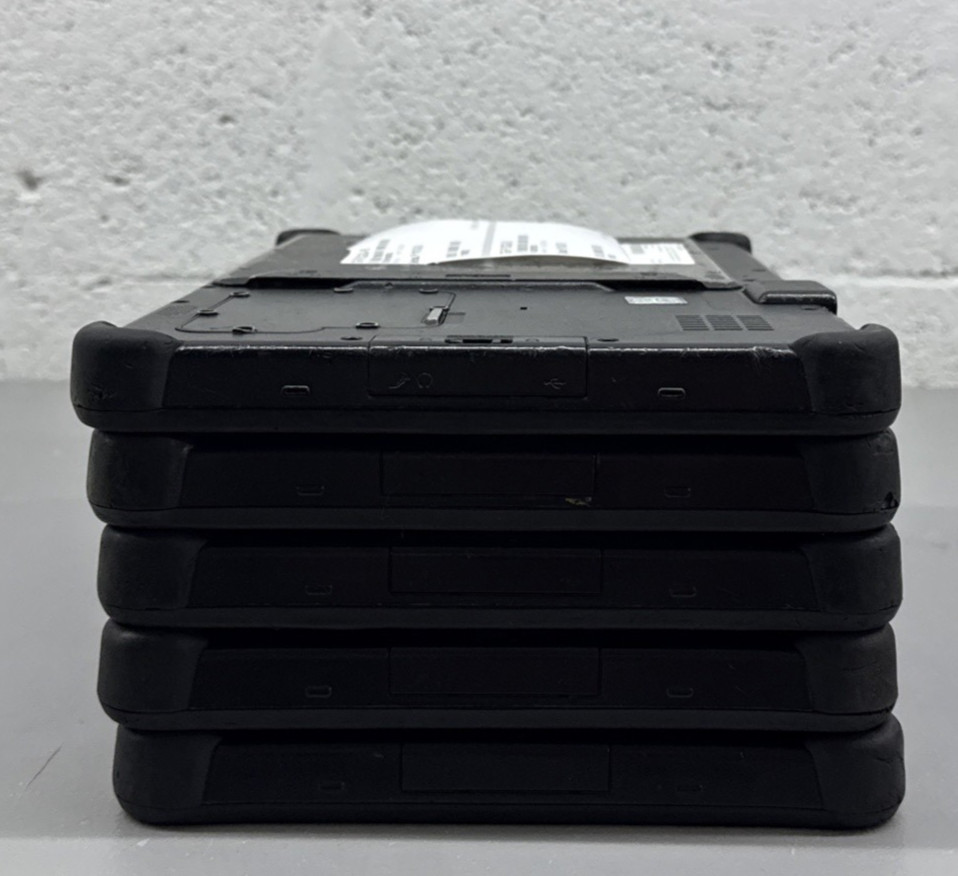 Lot of 5 GETAC F110-G3 Rugged Tablet core i5-6300-CPU 8GB-RAM 128GB-SSD-No OS