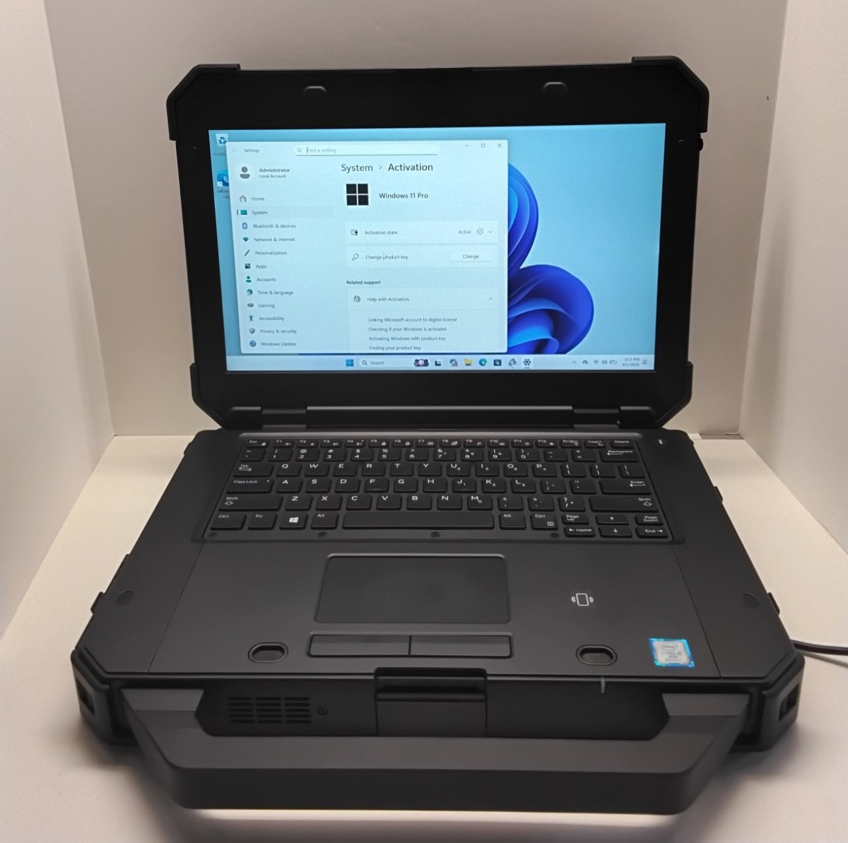 Dell 7424 Rugged Latitude 14in i5-8350 32g 1tb Touchscreen 4g LTE GPS Windows 11