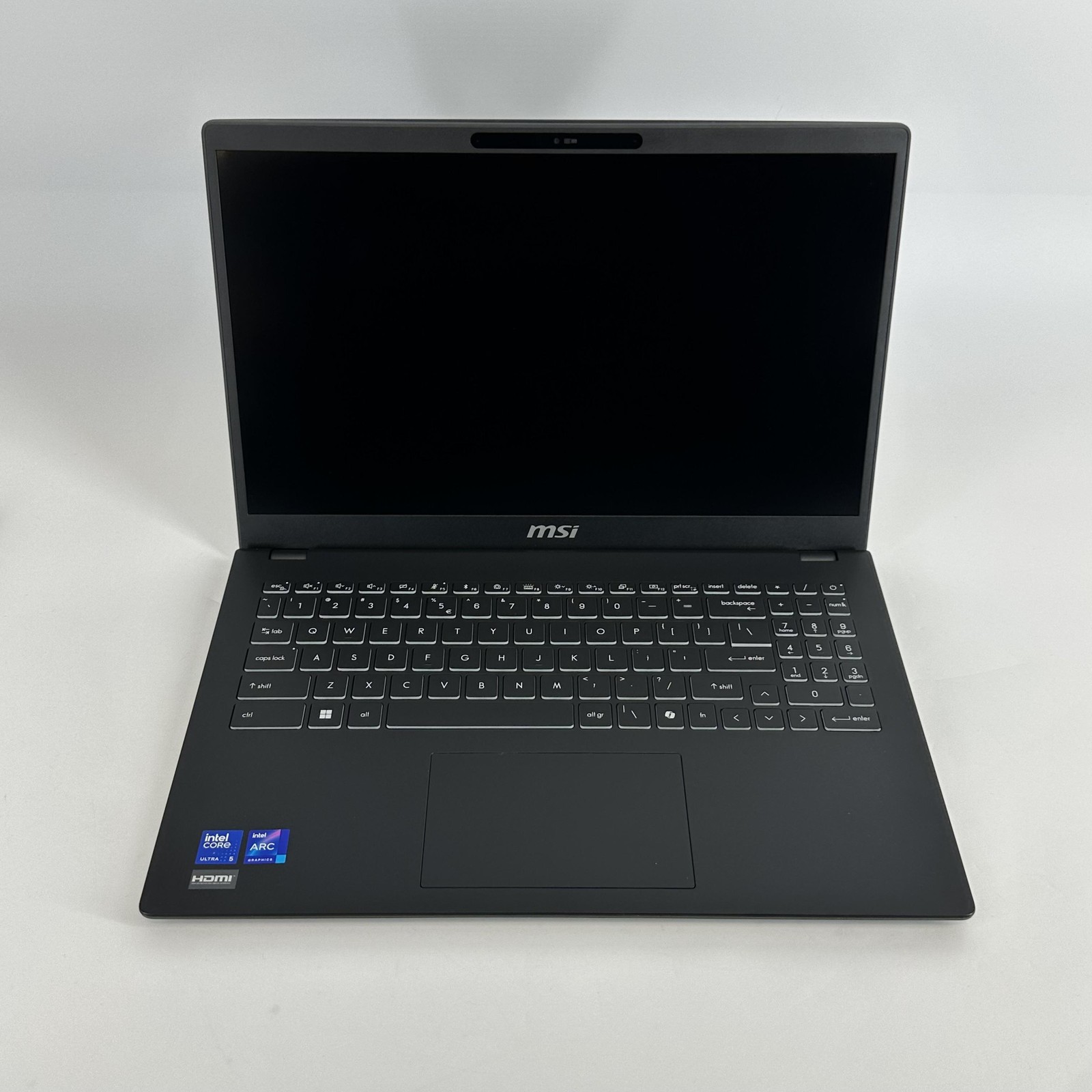 MSI Modern 15 H AI 15 Black FHD 3.6 GHz Ultra 5 125H 16GB RAM 1TB SSD Very Good