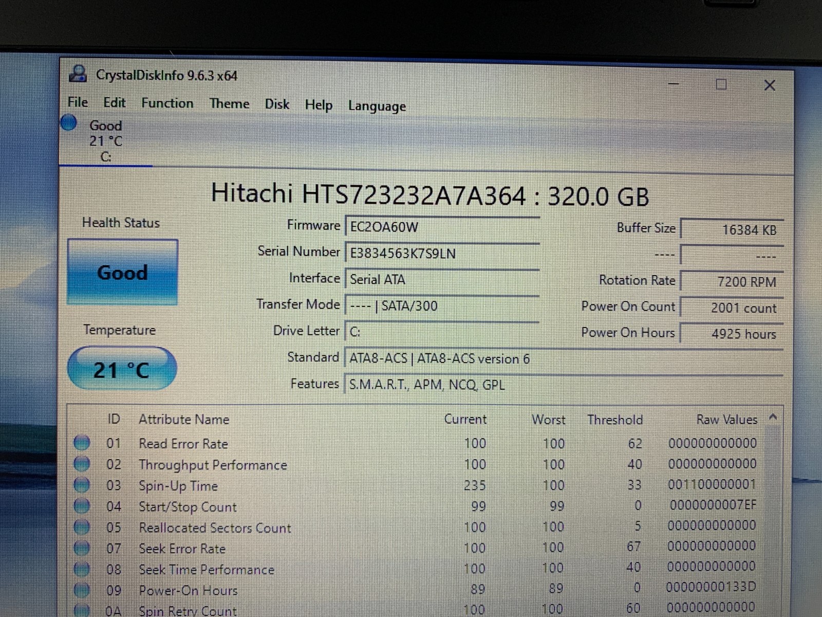 HP Elitebook 8440p Laptop Intel Core i5-M520 2.4GHz, 4GB RAM, 320GB HDD, W10H