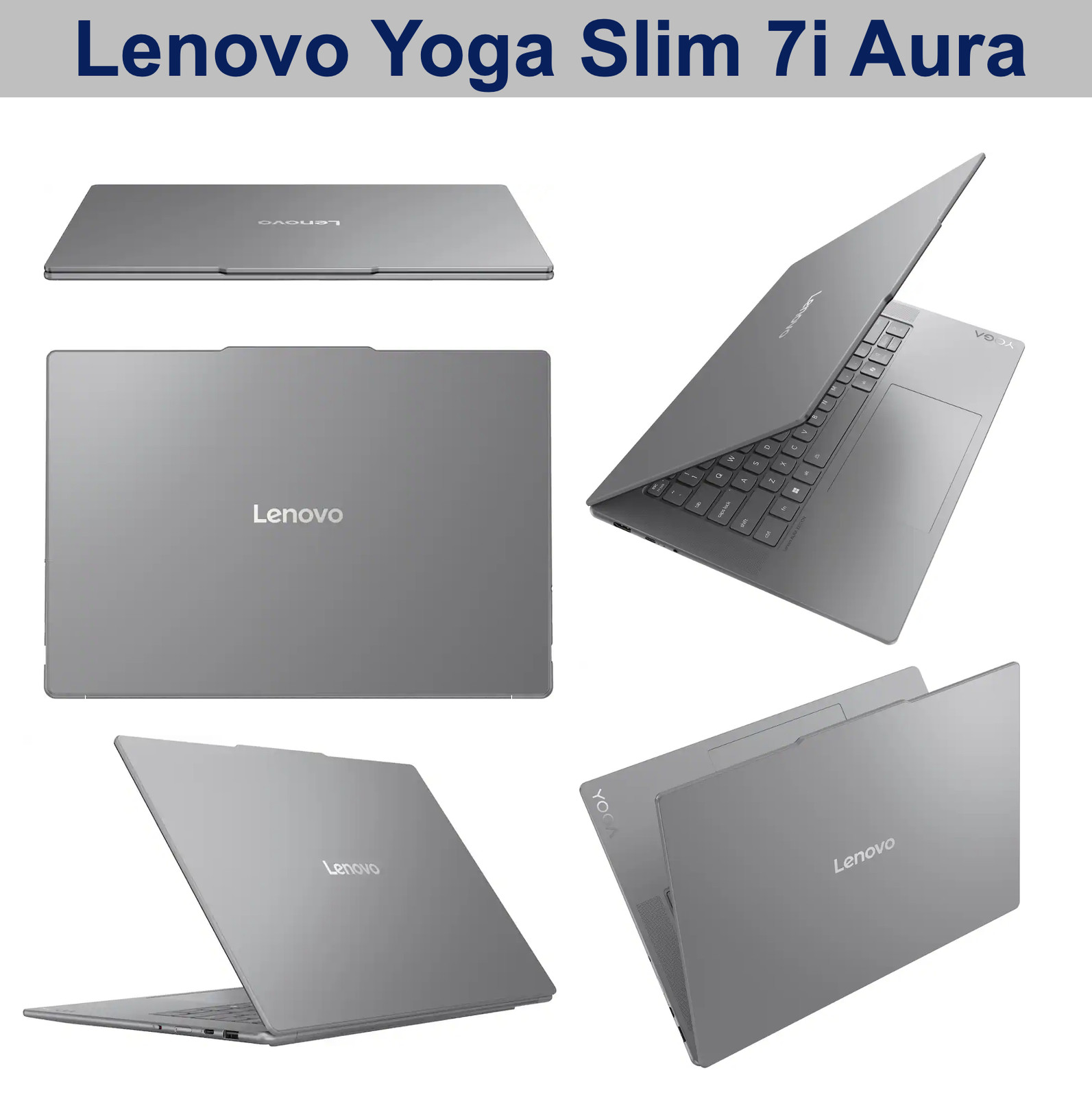Lenovo Yoga 15.3″ 2880×1800 Intel Ultra 7-256V 16GB RAM 1TB SSD Windows 11 Pro