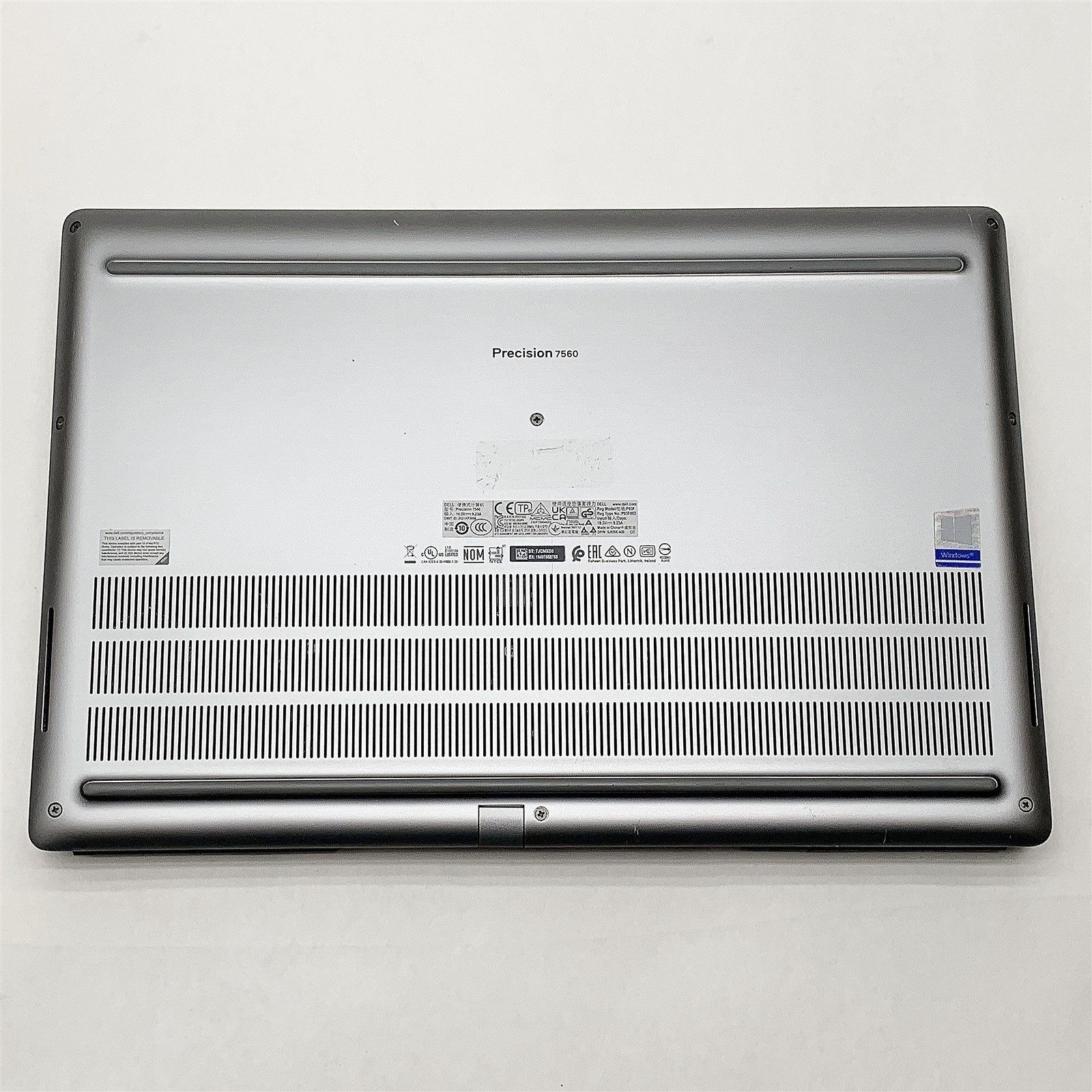 Dell Precision 7560 Laptop Intel i7 11800H 2.30GHZ 15.6″ FHD 32GB NO HDD T1200
