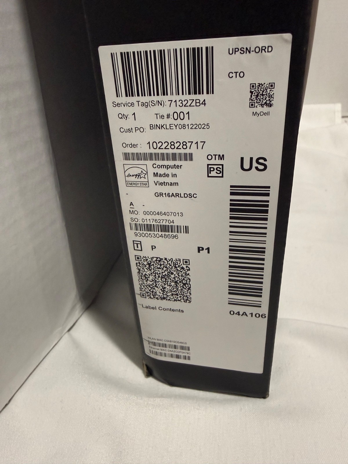 Dell Pro Max 16 MC16250