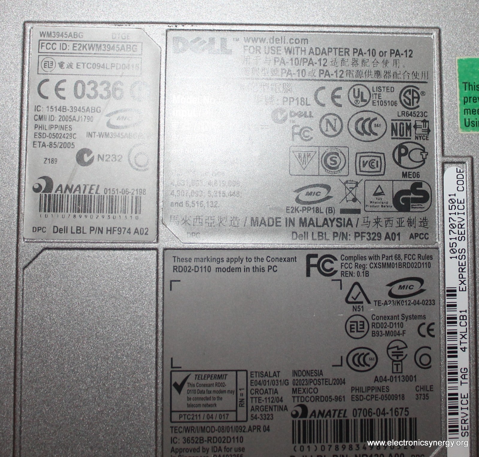Dell Vostro 1500 Laptop – Intel Core 2 Duo T7250 / 2GB RAM / 120GB HDD / Wi-Fi