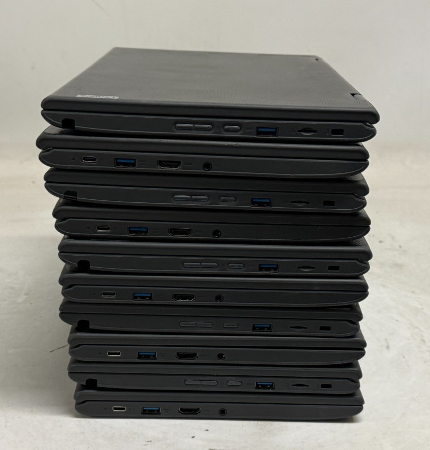 Lenovo 300e 2in1 11.6″ (N5030 1.10GHz- 4GB RAM – NO OS/HDD) – Lot of 10