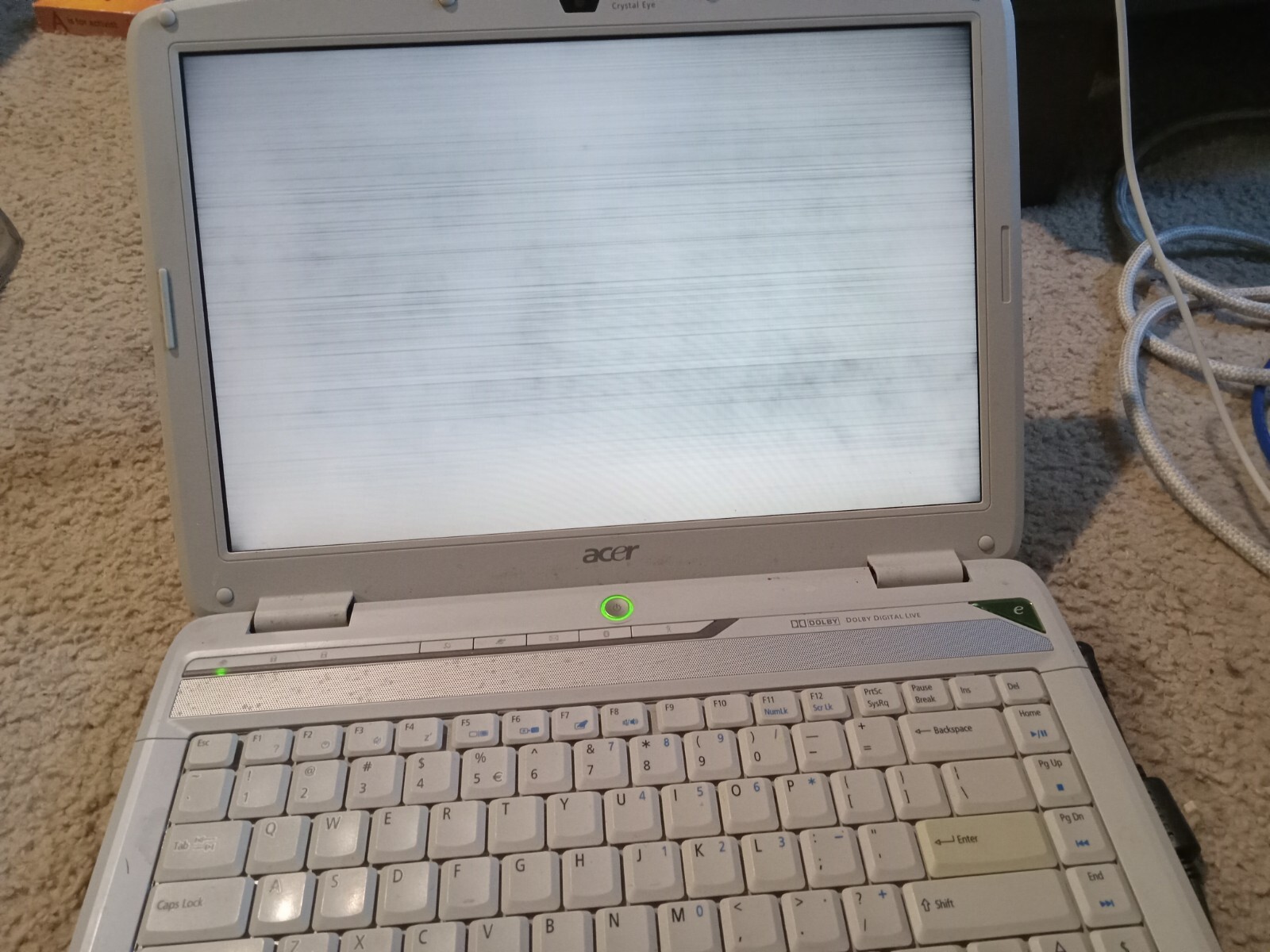 ACER Aspire 4520 AMD Turion 64 X2 Laptop for Parts or Repair