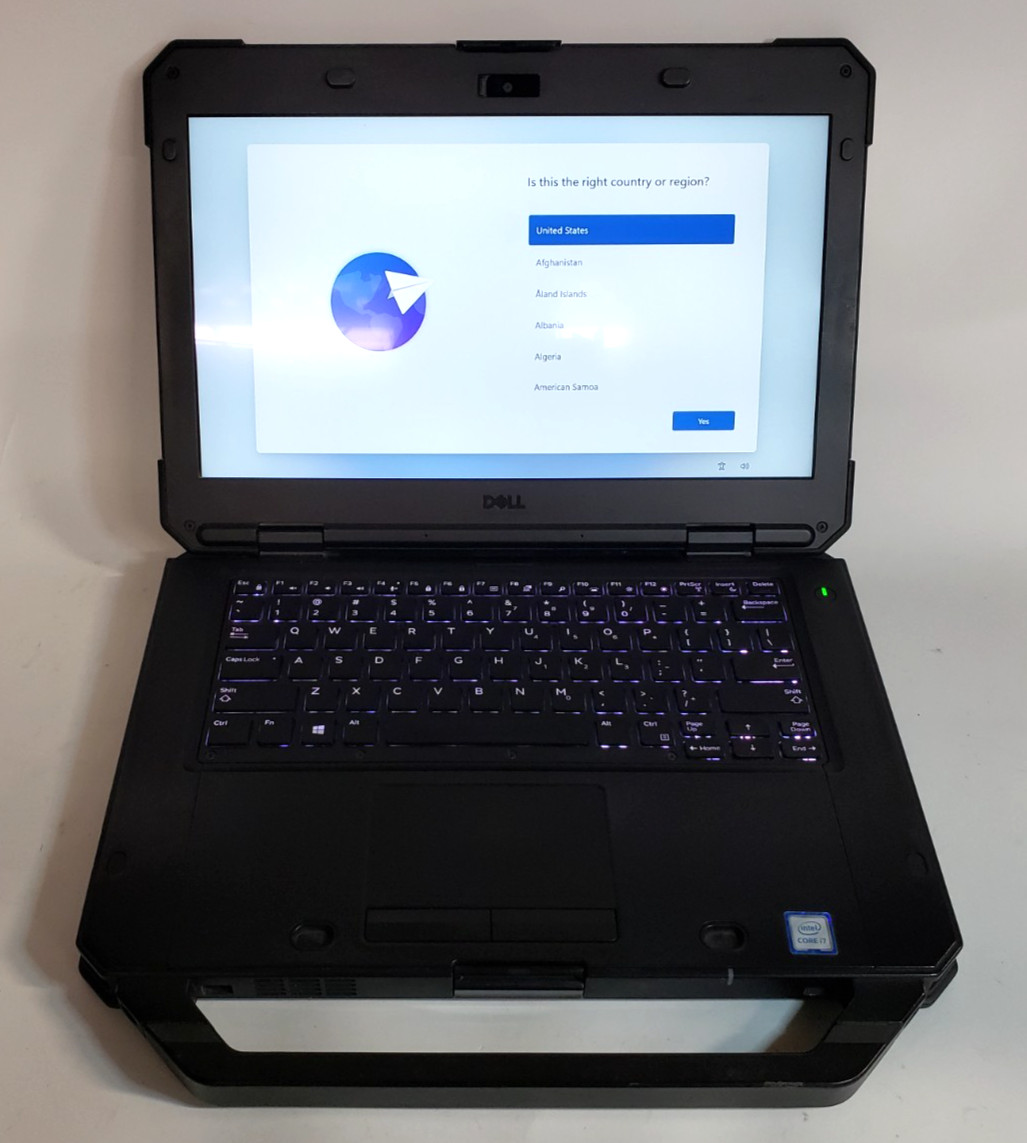 Dell Latitude 5420 Rugged i7-8650U 16GB RAM 500GB SSD Radeon RX 540 Win 11 Pro