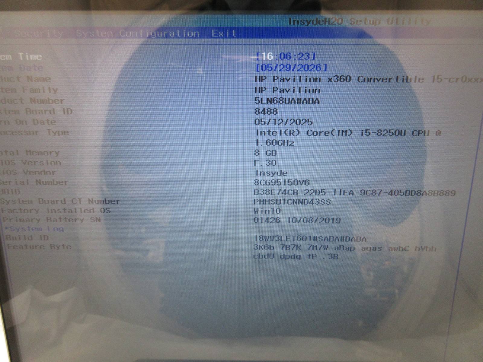 HP ENVY X360 15-CR0055OD 15.6″ : i5-8250U 1.6GHz : 8GB RAM : 256GB SSD : Grade B