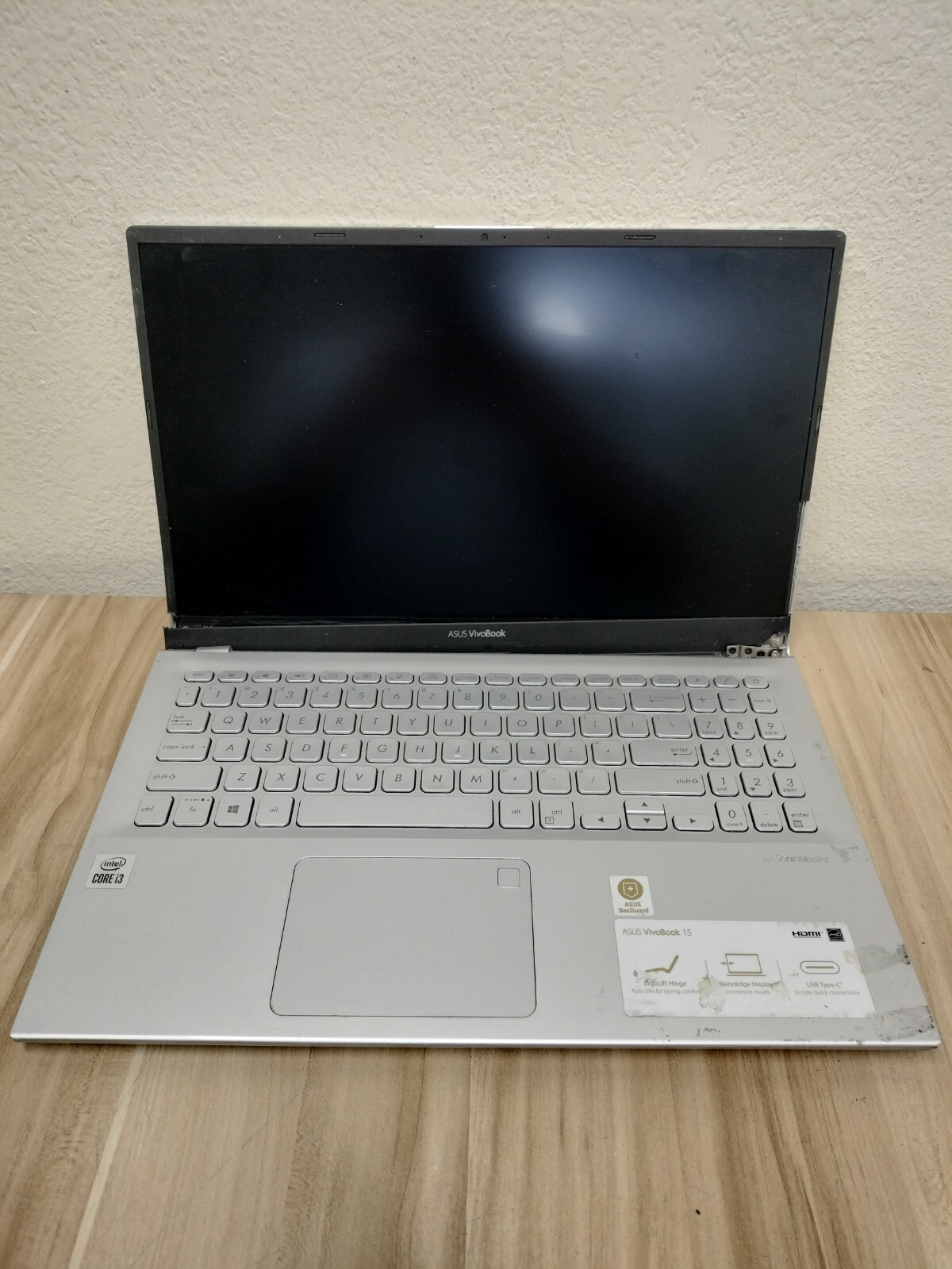 Asus VivoBook F512J 15.6″ | i5-1035G1 *NO POWER*SOLD AS-IS*READ DESCRIPTION*
