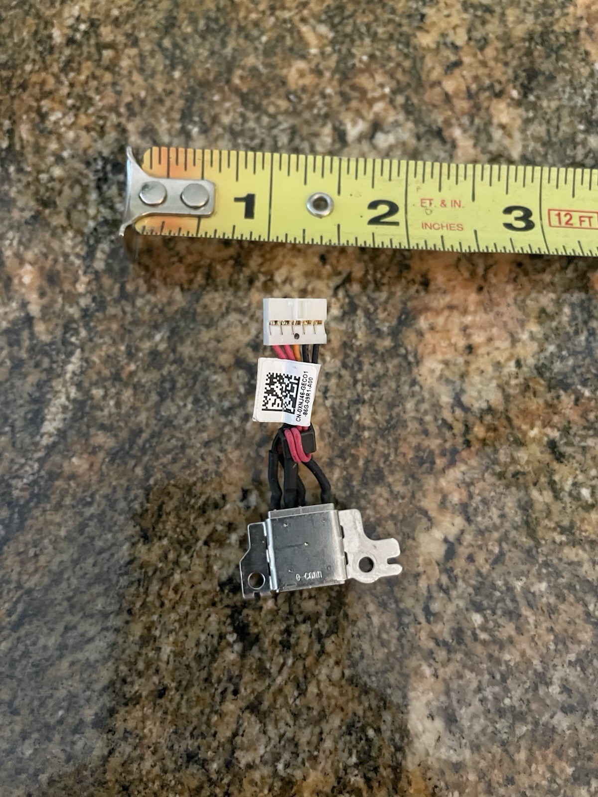 Dell Latitude P26T P26T003 3190 2 in 1 11.6″ -DC Power Jack Charging Port &Cable