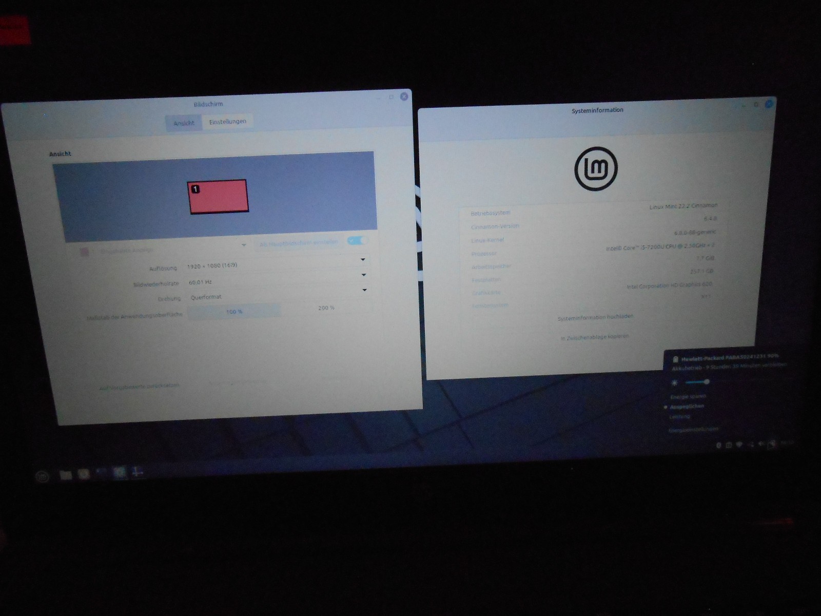 HP 250 G6 i5-7200U 8GB 256GB SSD 15.6″ Full HD