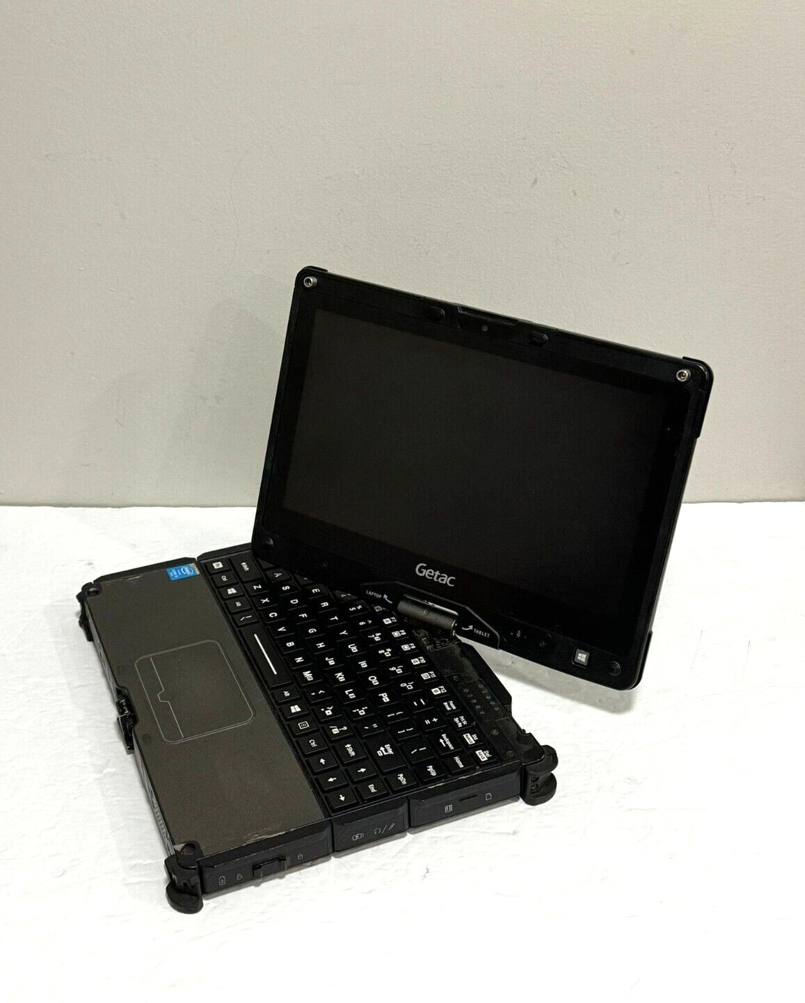GETAC V110 i5-4300U 1.90GHz 4Gb Ram NO Batteries/CADDY/SSD/Charger Poor