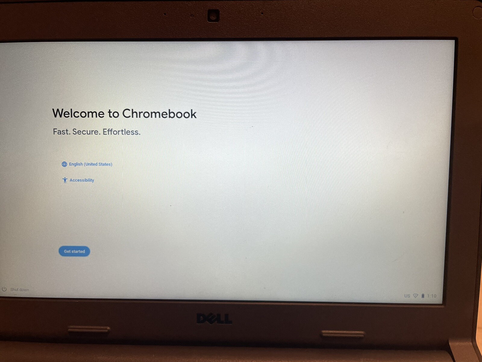 dell p22t chromebook 11p22t001 laptop grey 32 GB, 4GB Ram Memory 10 Inch Screen