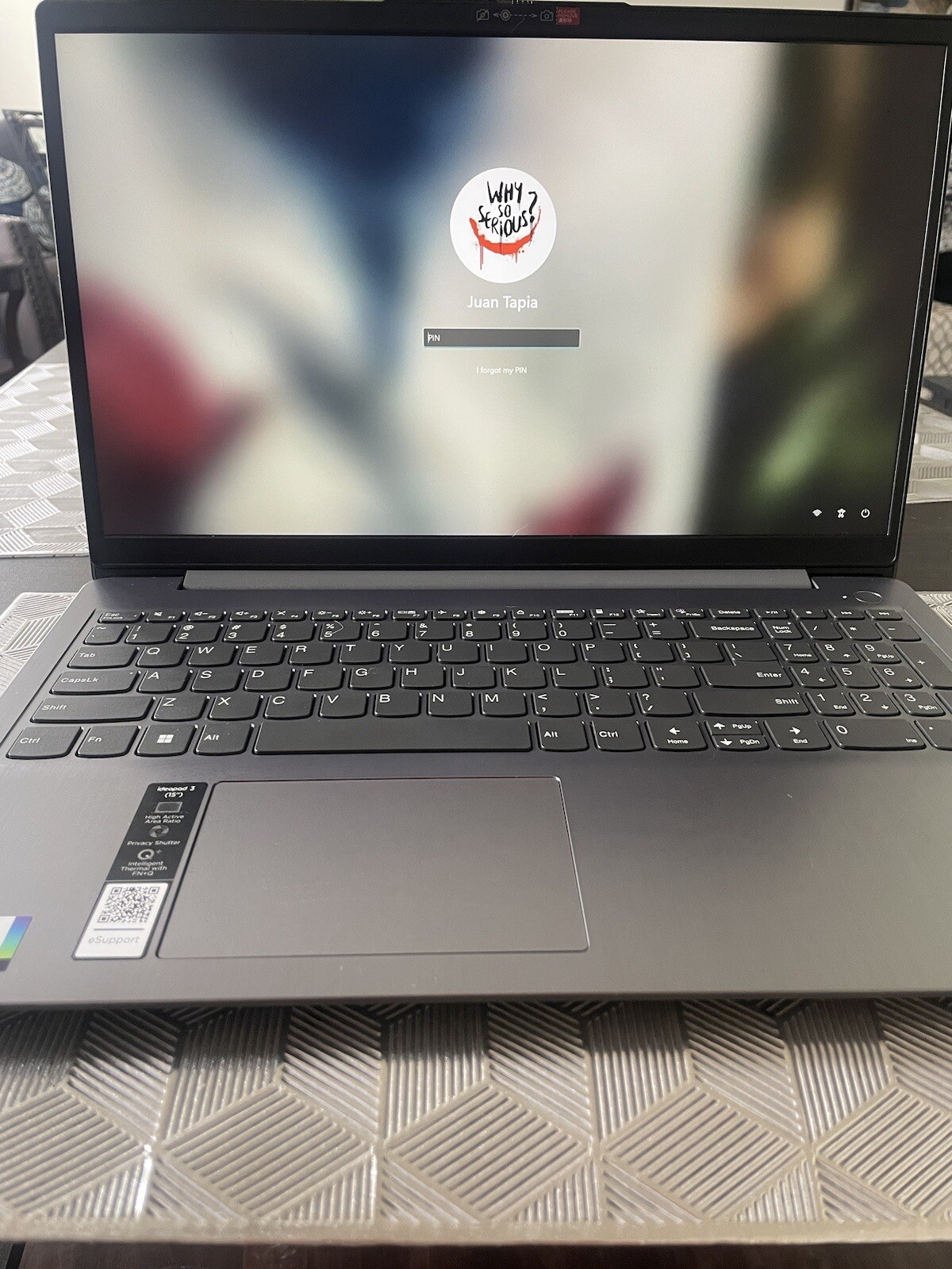 Lenovo IdeaPad 3i 15.6” (512GB SSD Intel Core i3-1215U 1.2GHz 8GB RAM) Laptop –